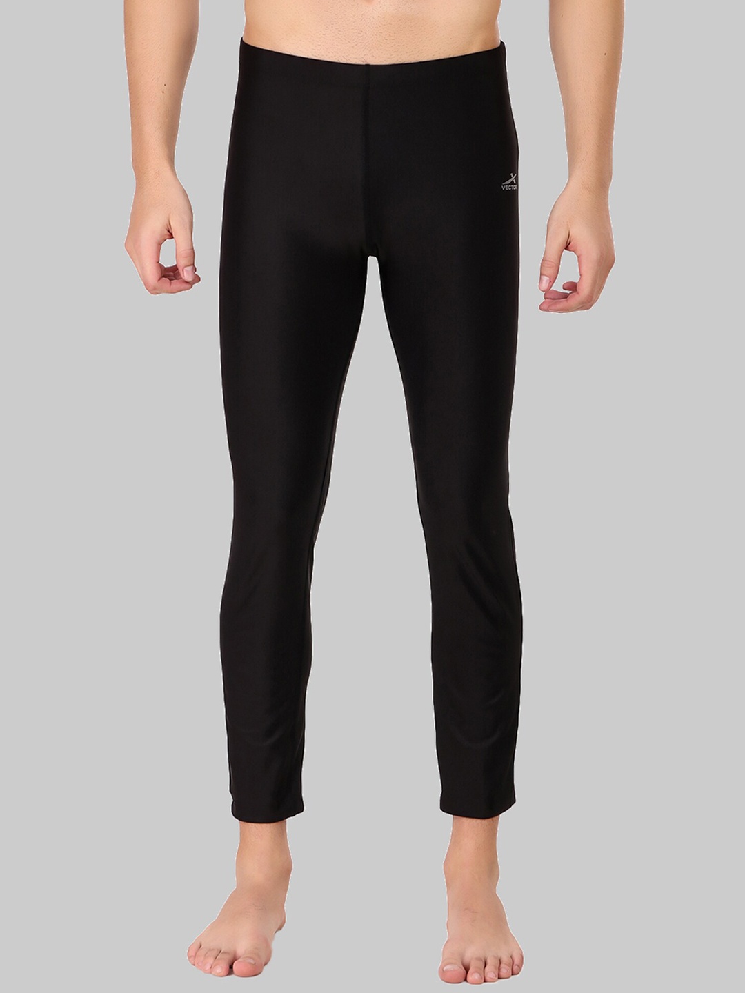 

VECTOR X Men Mid-Rise Slim Lounge Pant, Black
