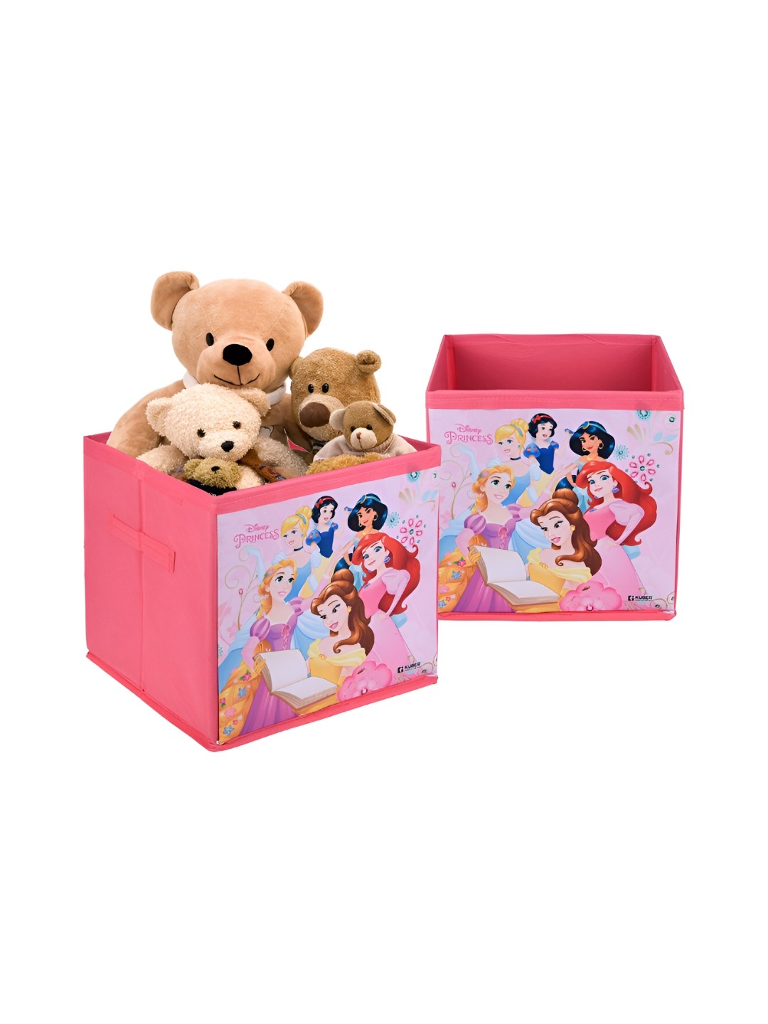 

Kuber Industries Pink Disney Printed 2 Pcs Multi-Utility Organisers 33 Ltr