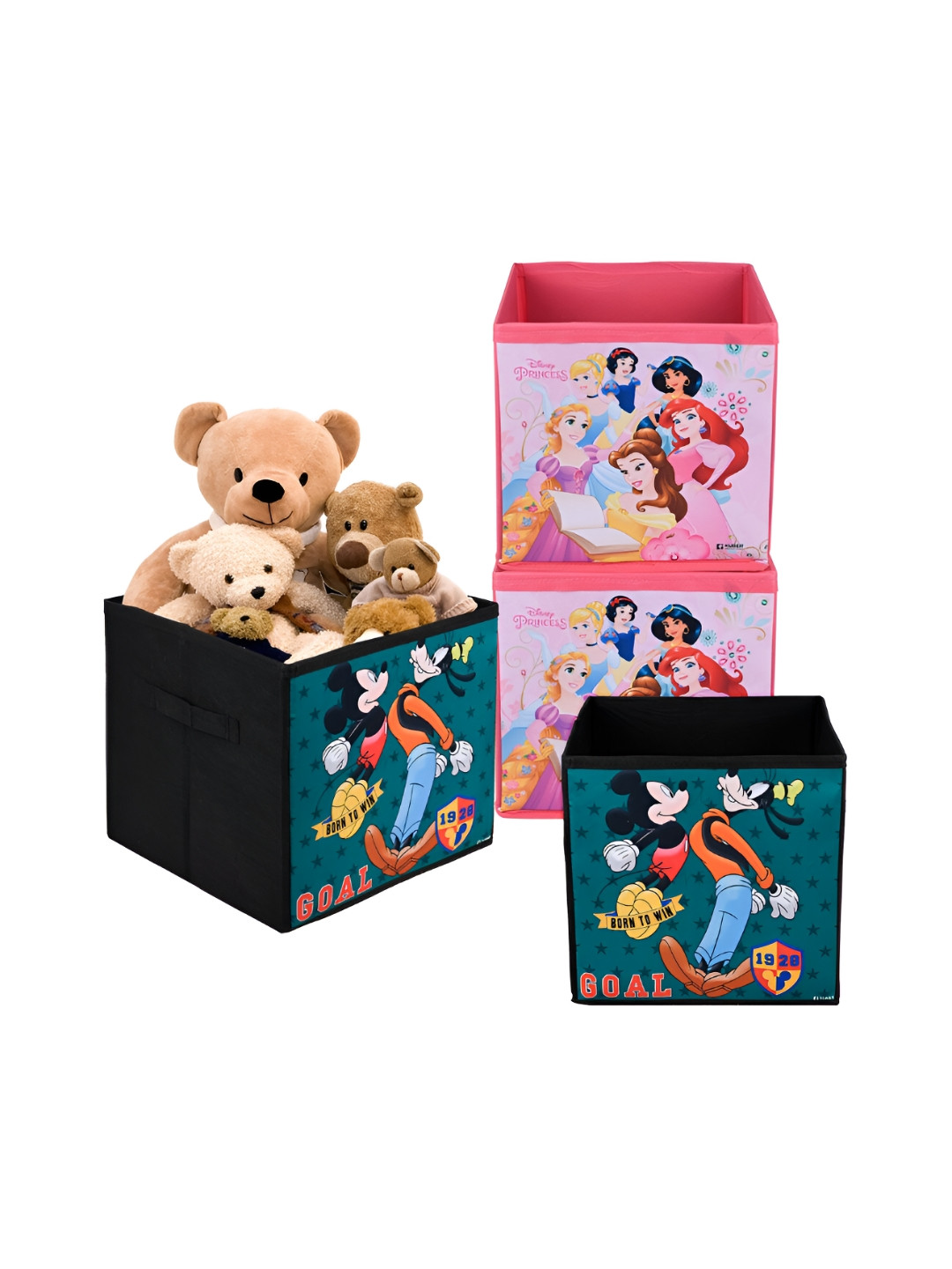 

Kuber Industries Black 4 Pcs Regular Drawer Organisers