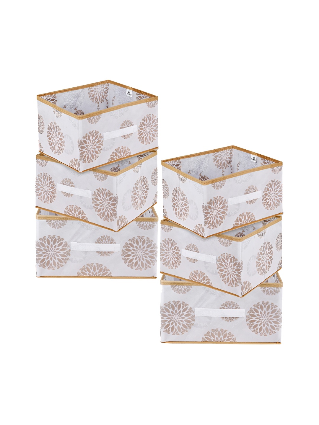 

Kuber Industries White 6 Pcs Regular Drawer Organisers