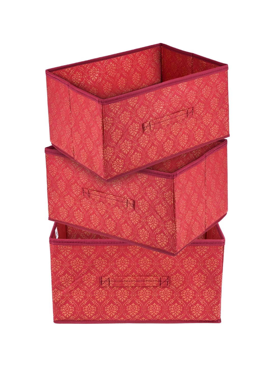 

Kuber Industries Maroon 3 Pieces Regular Multi-Utility Organiser