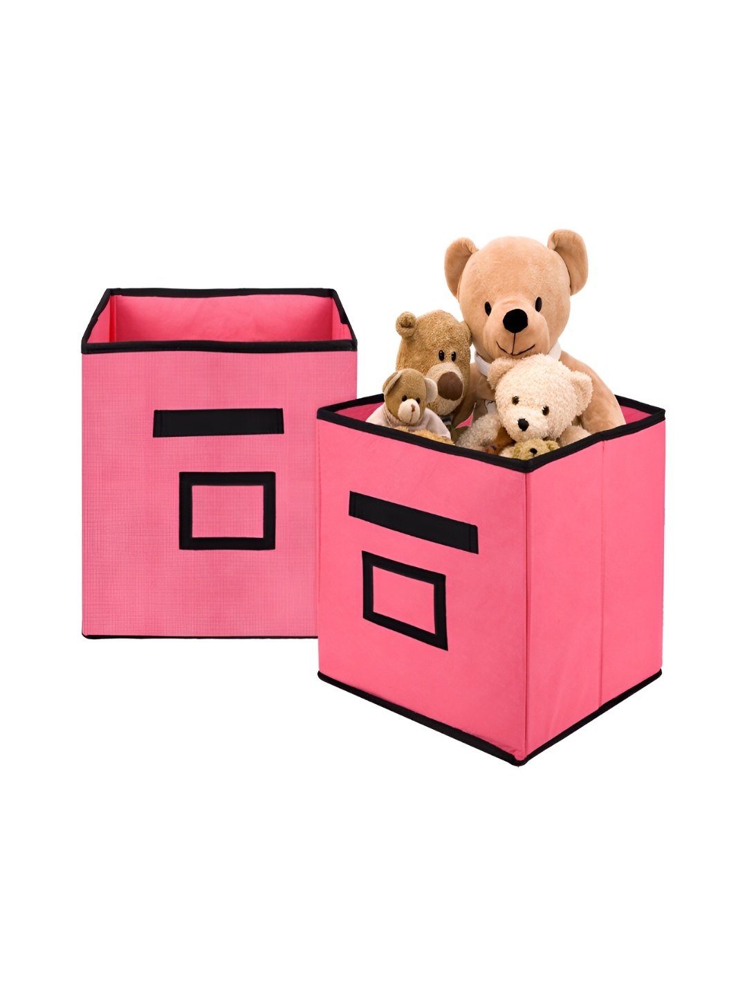 

Kuber Industries Pink 2 Pieces Regular Multi-Utility organiser