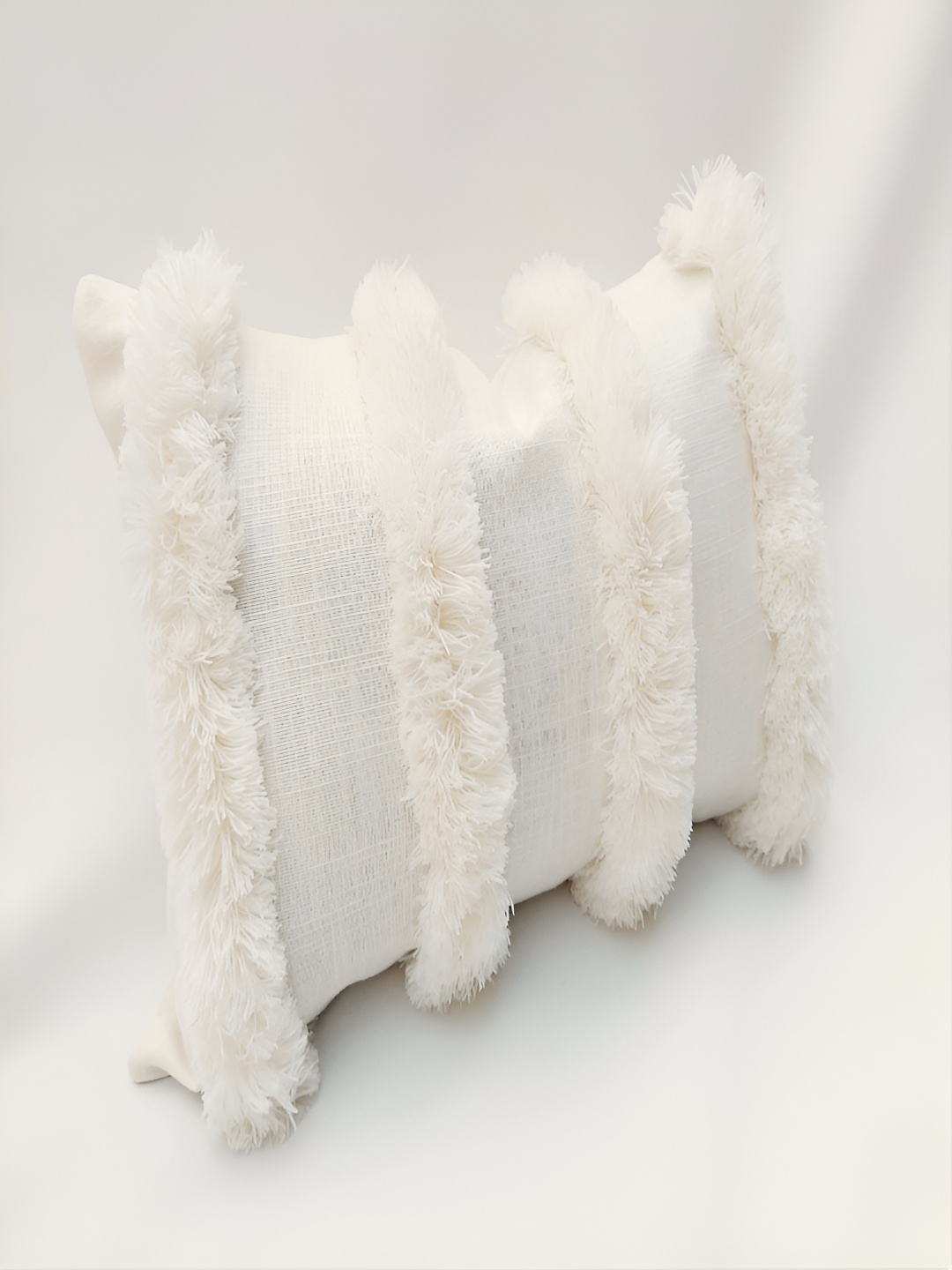 

THROWPILLOW Off White Rectangle Cushion Covers