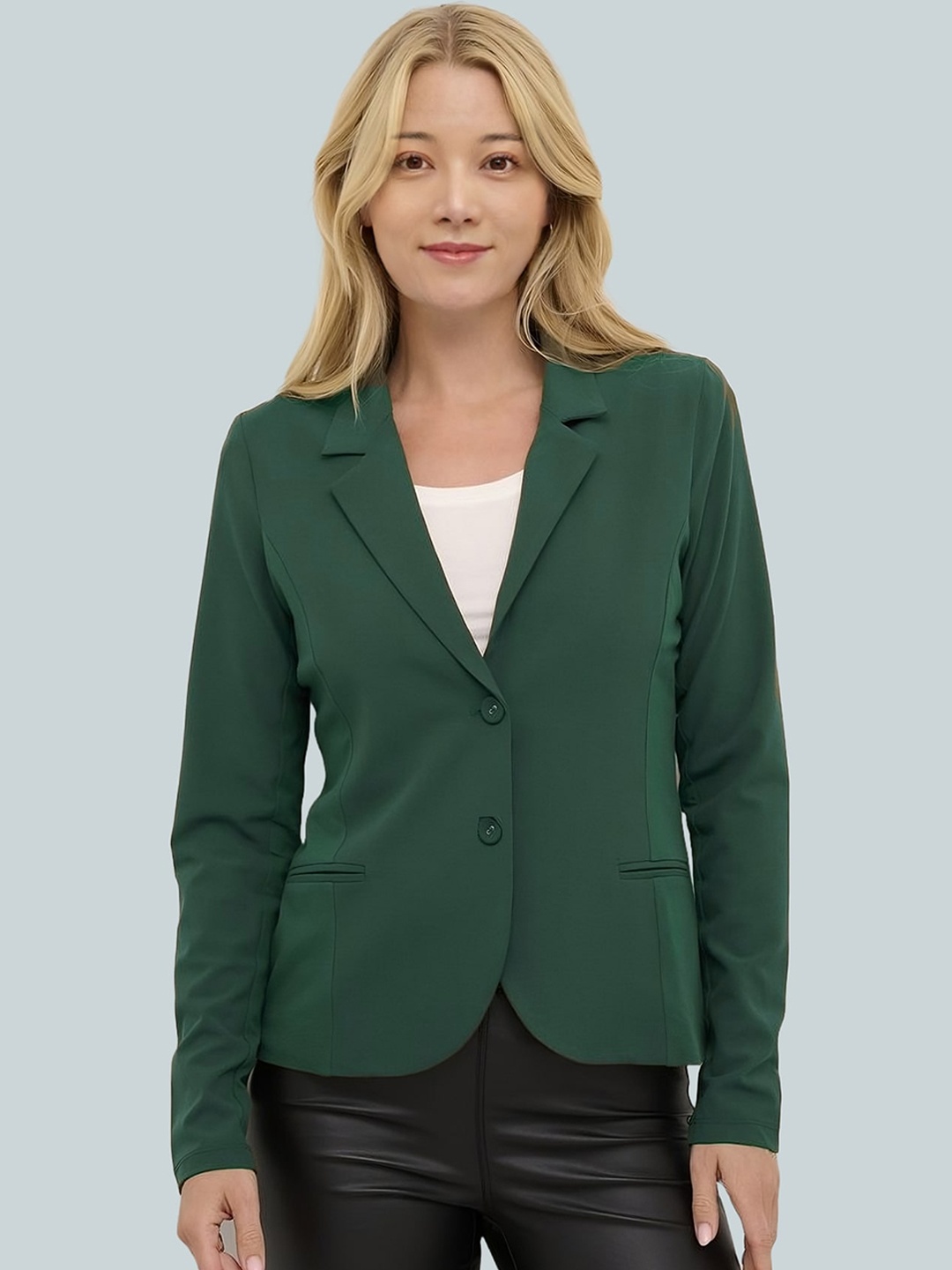 

BAESD Single Breasted Blazer, Olive