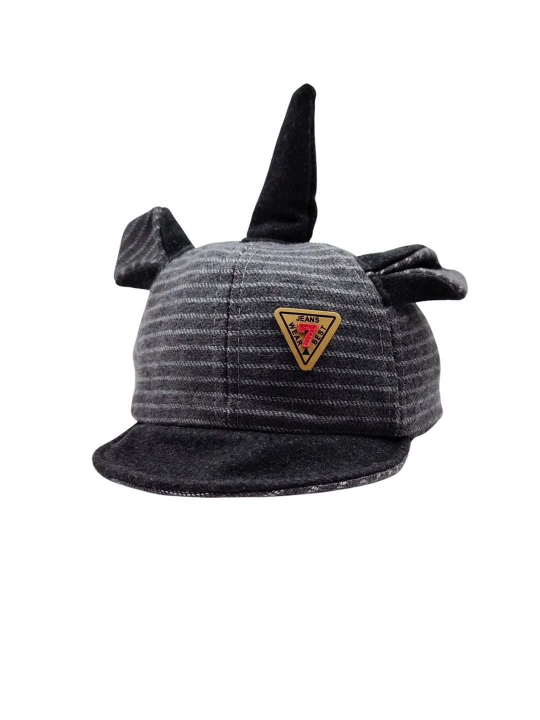 

Zacharias Kids Cotton Baseball Cap, Grey