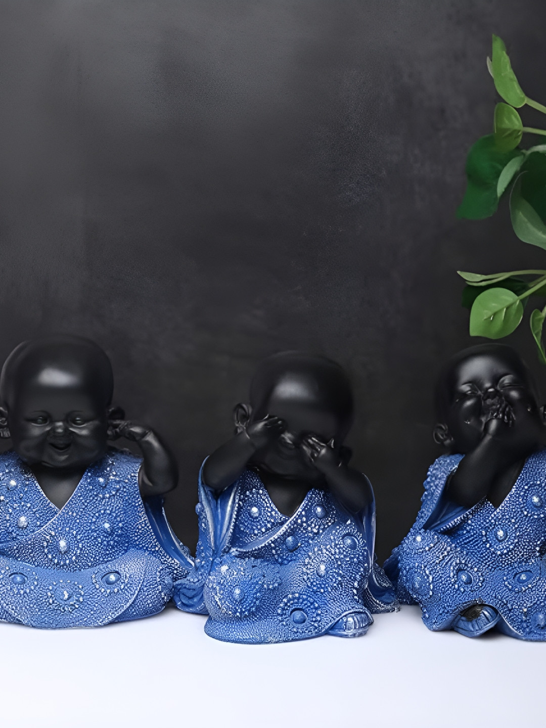 

VIVARS CRAFT Black Religious Figurine Showpiece