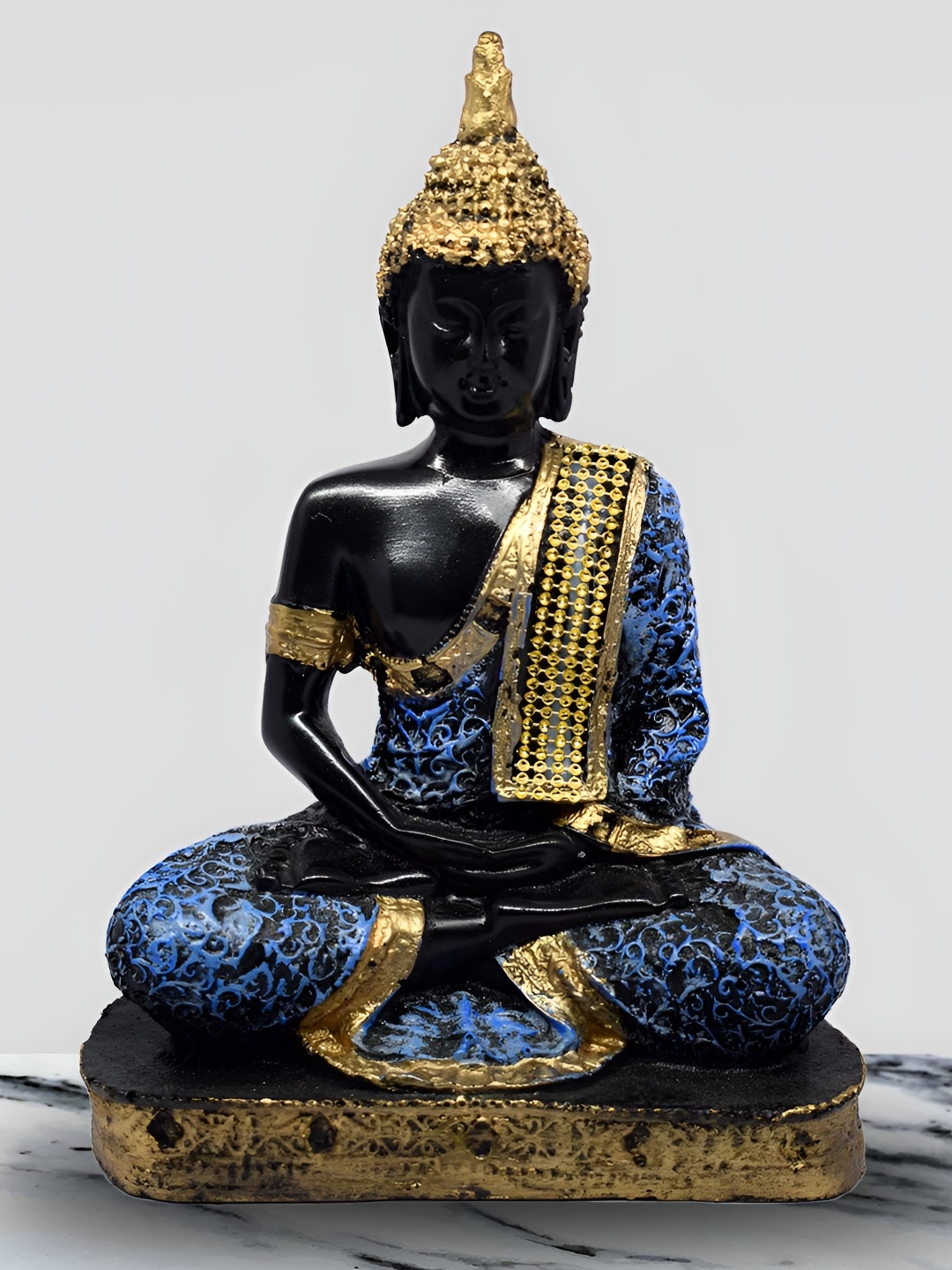 

VIVARS CRAFT Blue Religious Figurine Showpiece