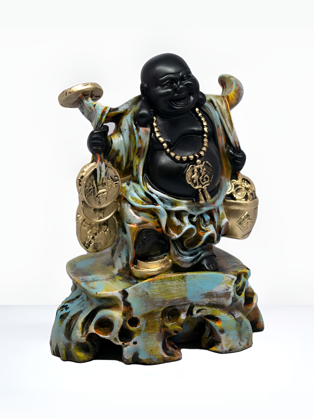 

VIVARS CRAFT Black Religious Idol Showpiece
