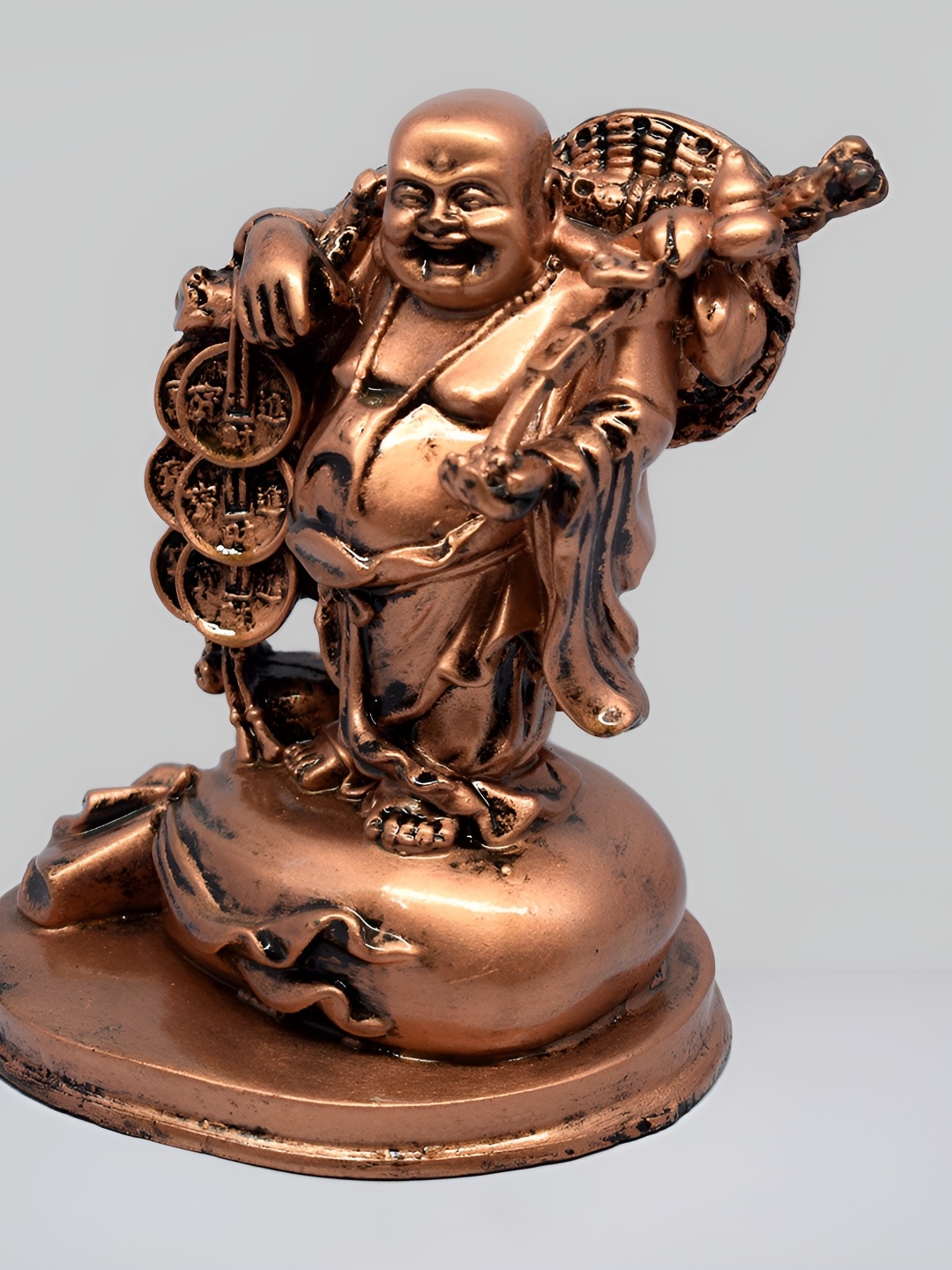 

VIVARS CRAFT Copper-Toned Religious Idol Showpiece
