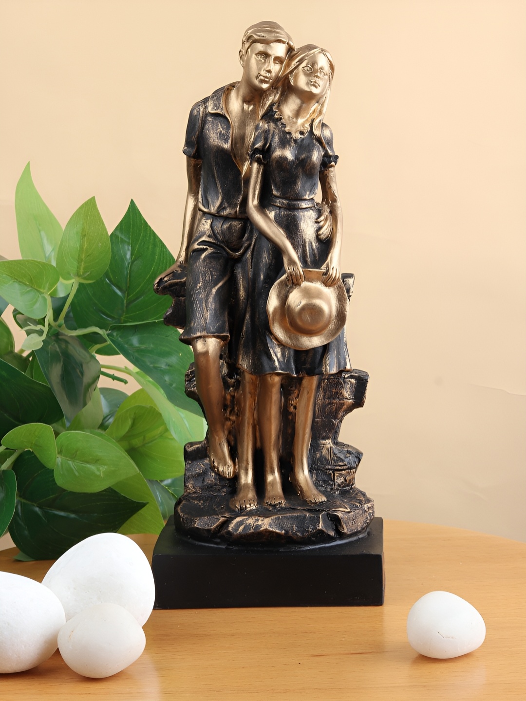 

VIVARS CRAFT Brown Figurine Showpiece