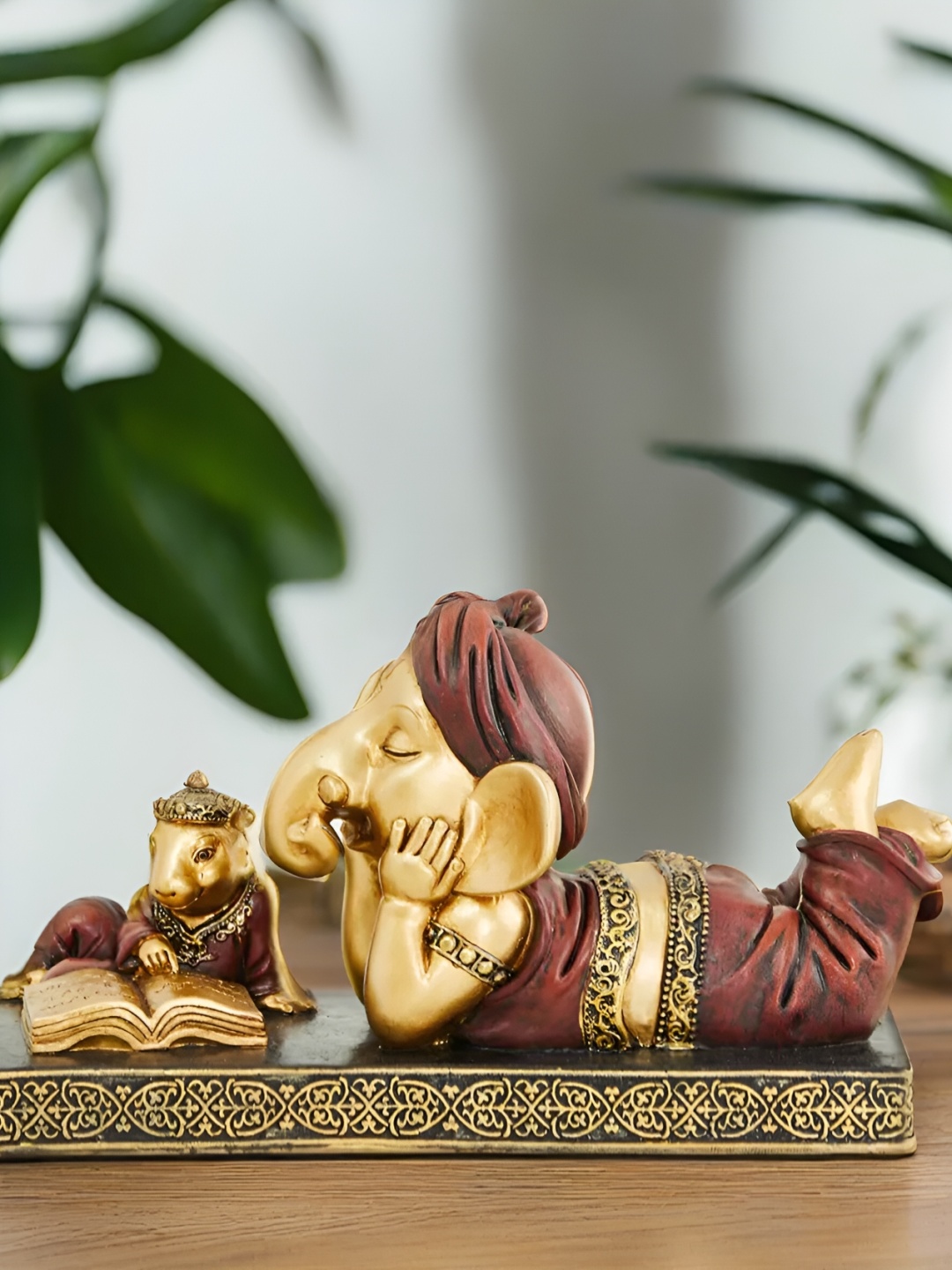 

VIVARS CRAFT Beige Religious Figurine Showpiece
