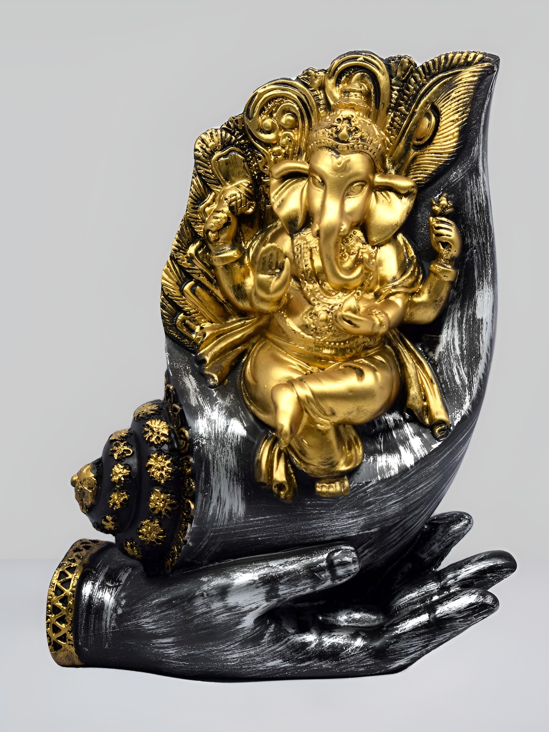 

VIVARS CRAFT Gold-Toned Religious Idol Showpiece