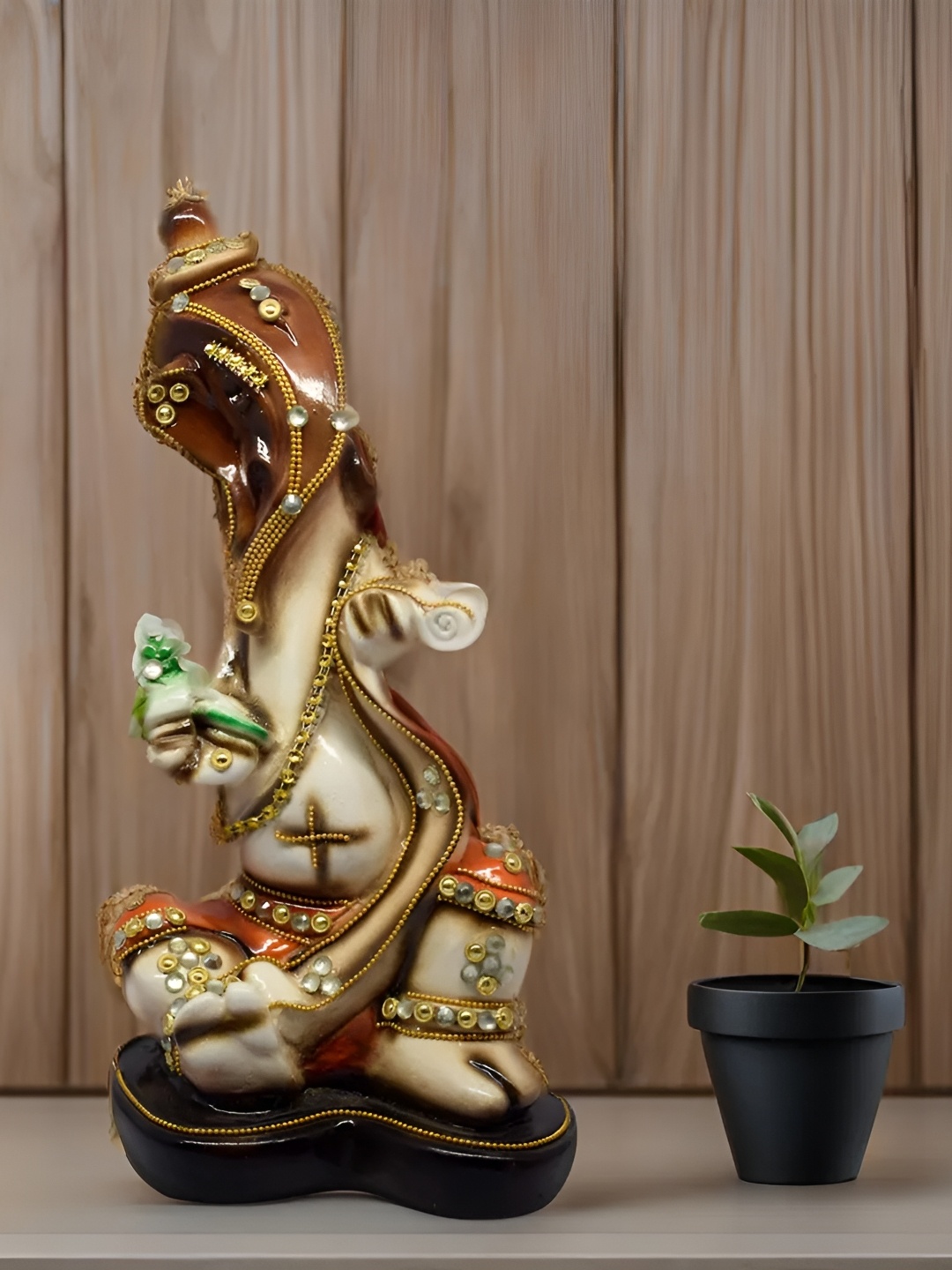 

VIVARS CRAFT Brown Religious Figurine Showpiece