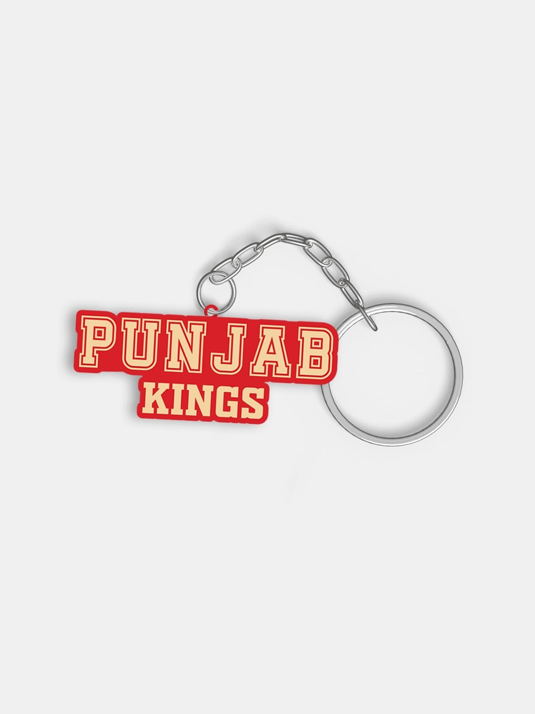 

FanCode PBKS Printed Key chain, Red