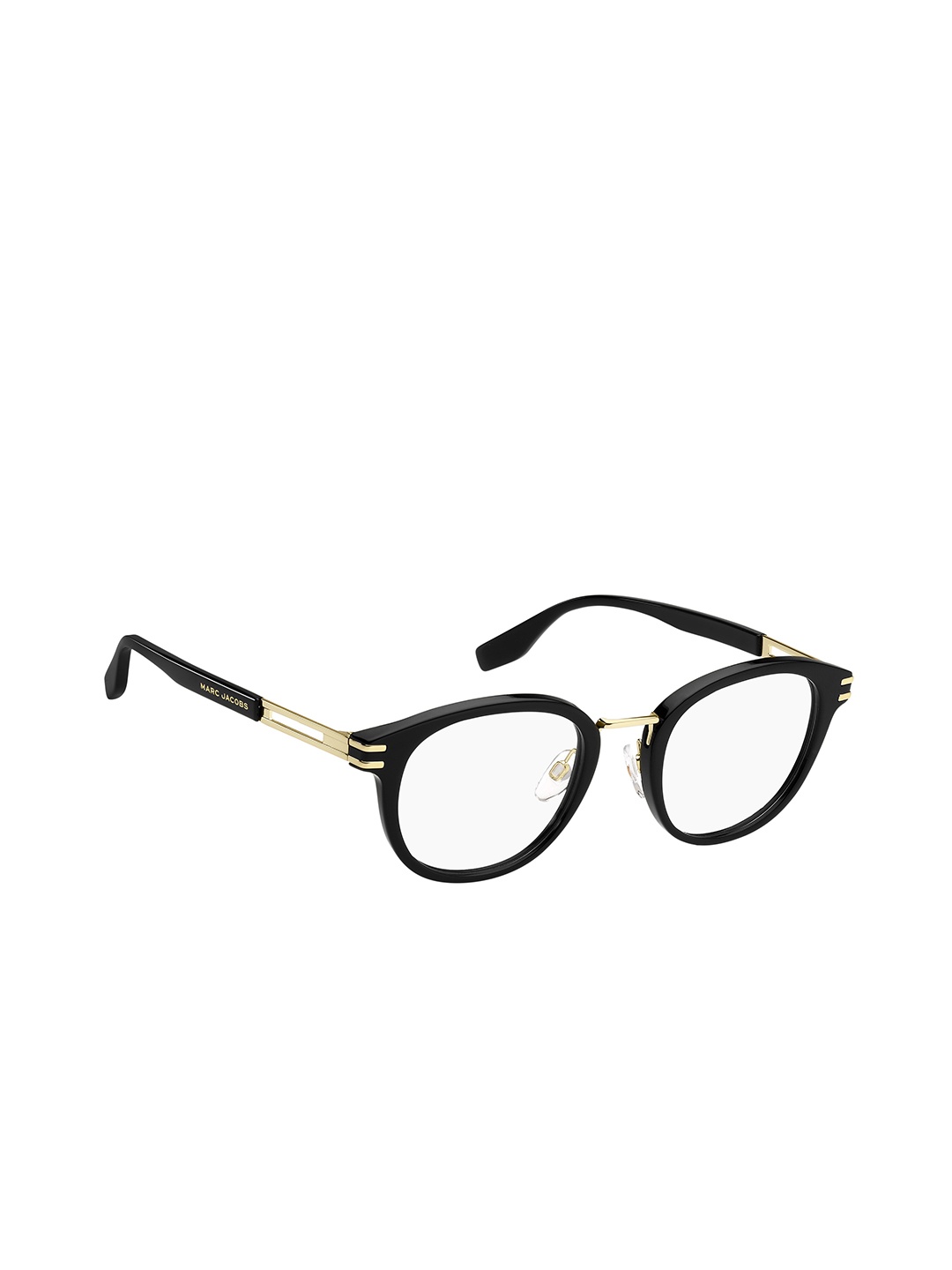 

MARC JACOBS Men Oval Sunglasses with UV Protected Lens 1057848075123, Transparent