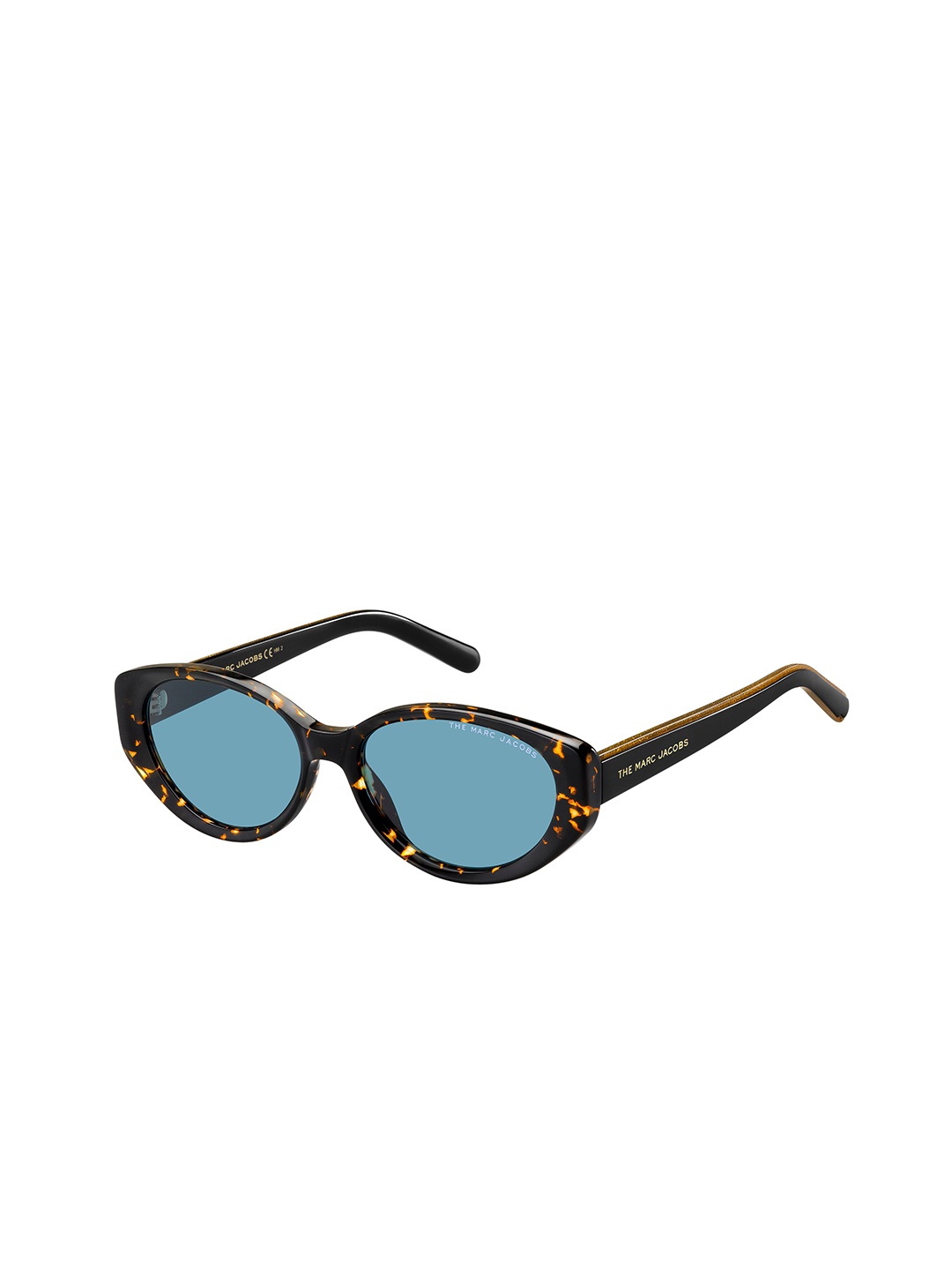 

MARC JACOBS Women Oval Sunglasses with UV Protected Lens 20286958155KU, Blue