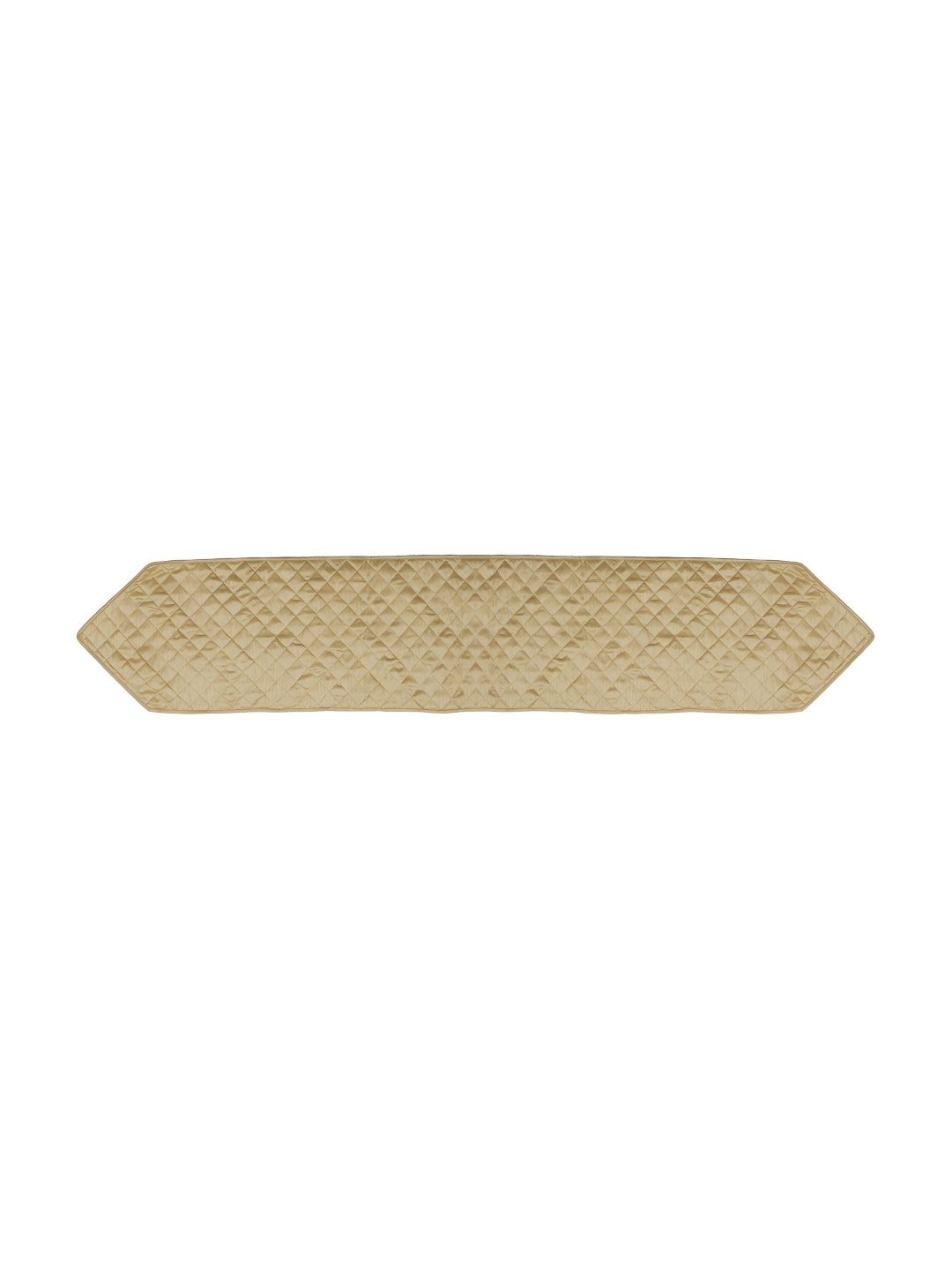 

Home Heart Cream Coloured Quilted Reversible Table Runner