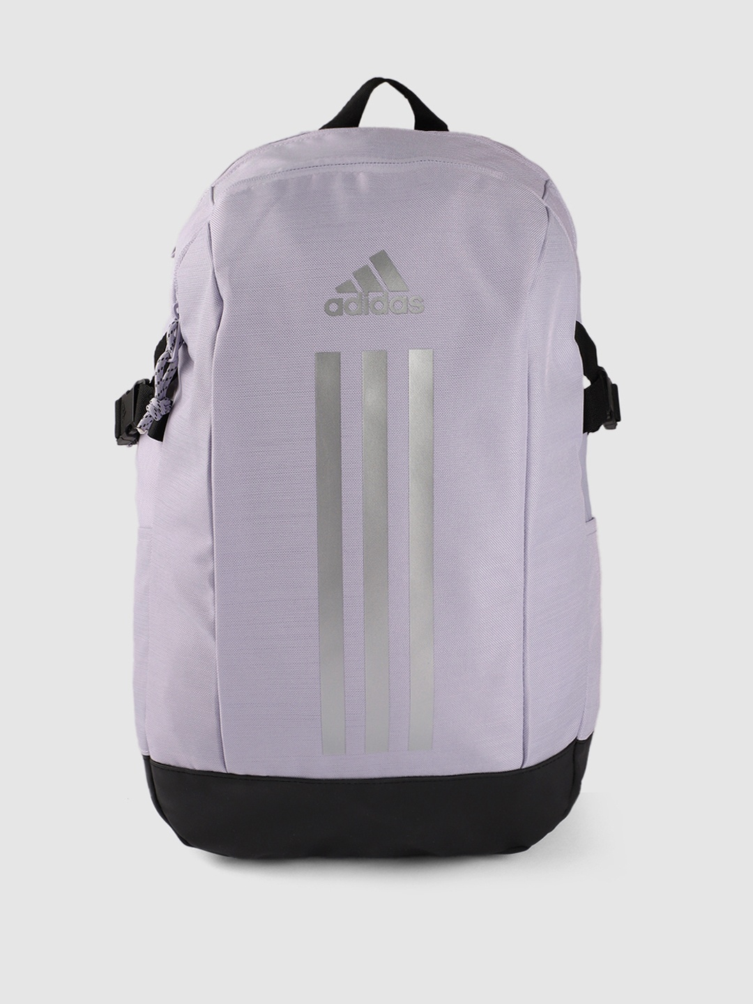 

ADIDAS Unisex Brand Logo Name 18 Inch Laptop Backpack with Compression Straps, Purple