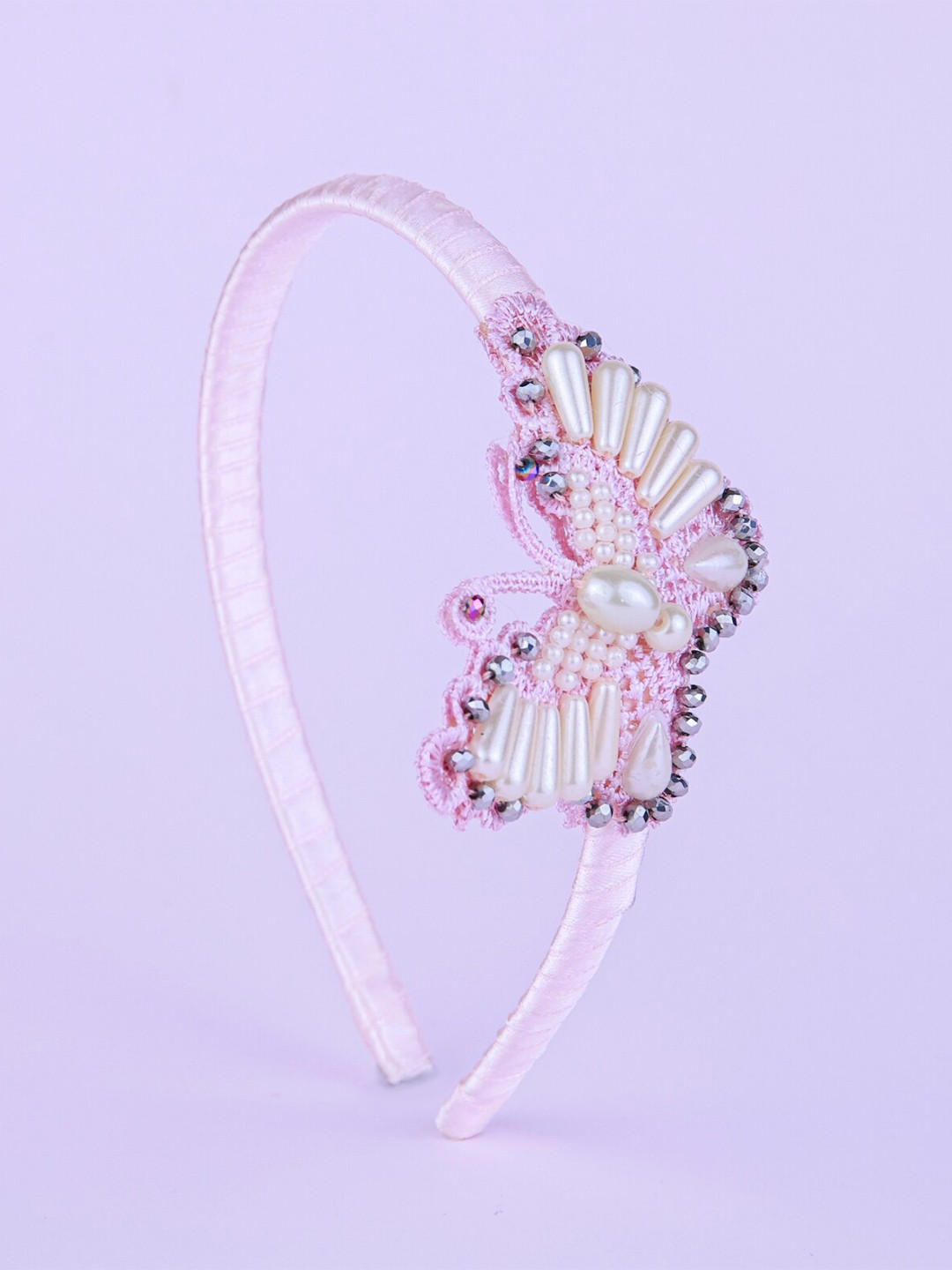 

Choko Girls Beaded Hairband, Pink