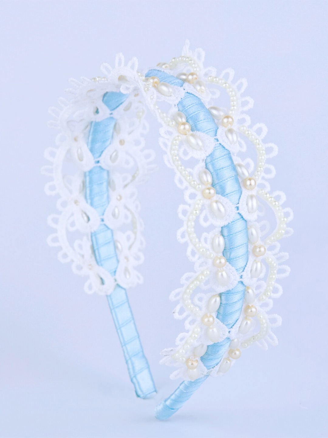 

Choko Girls Lace Hairband, Blue