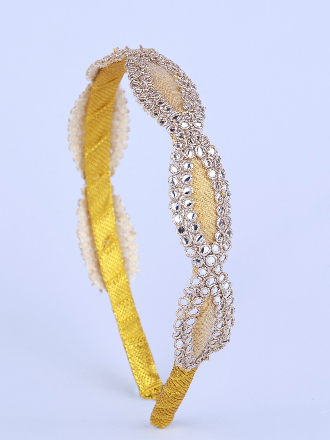 

Choko Girls Embellished Hairband, Gold