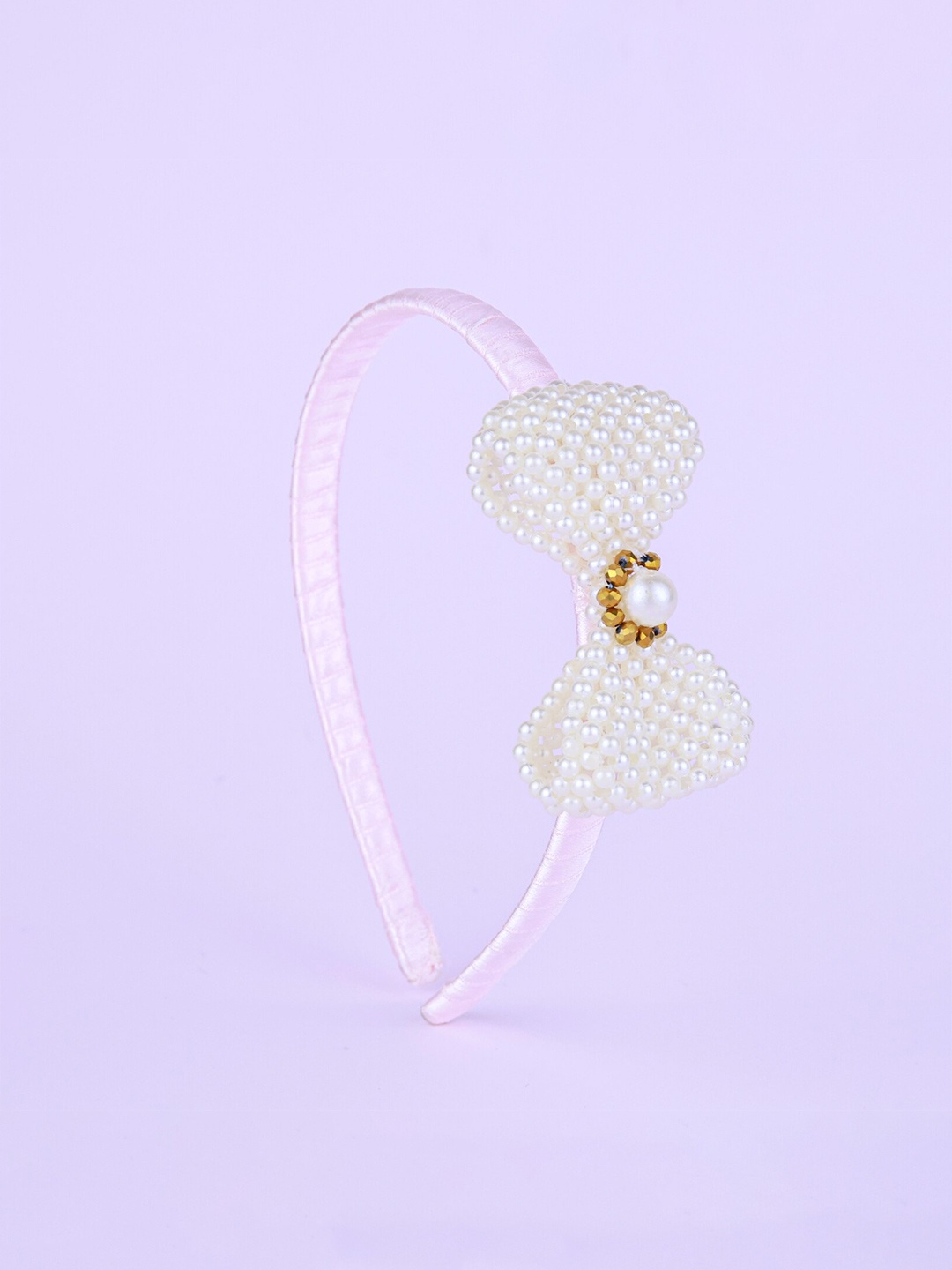 

Choko Girls Beaded Hairband, Off white