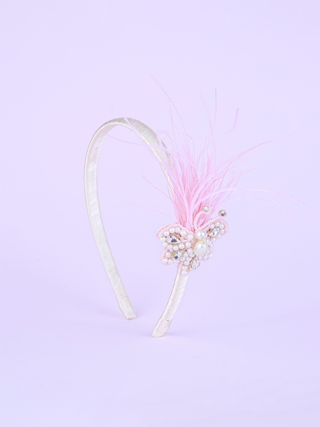 

Choko Girls Beaded Hairband, Pink