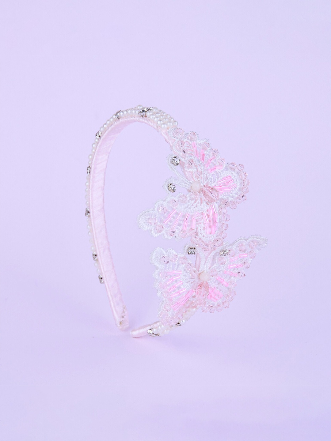 

Choko Girls Embellished Hairband, Pink