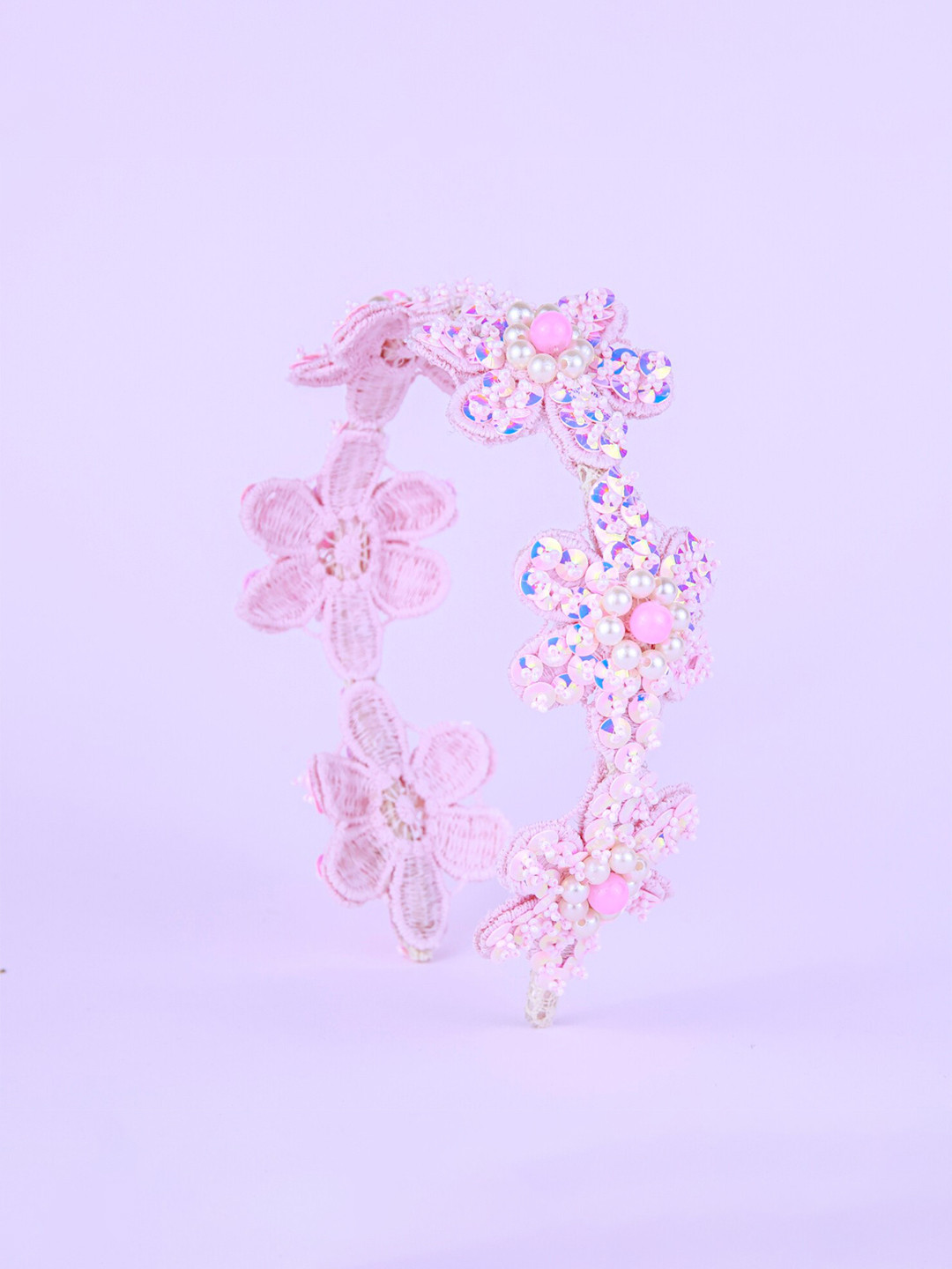 

Choko Girls Beaded Hairband, Pink