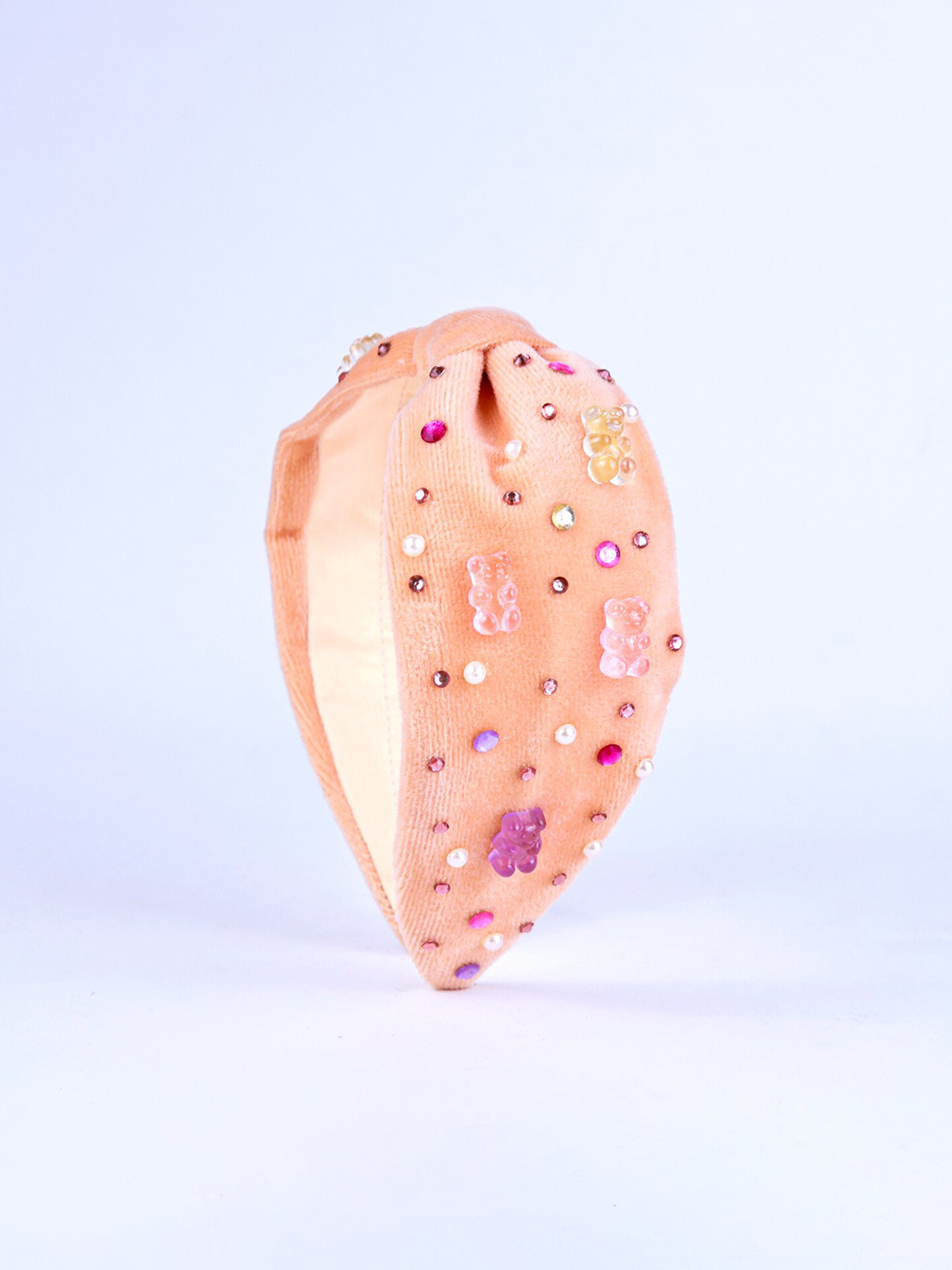 

Choko Girls Embellished Hairband, Orange