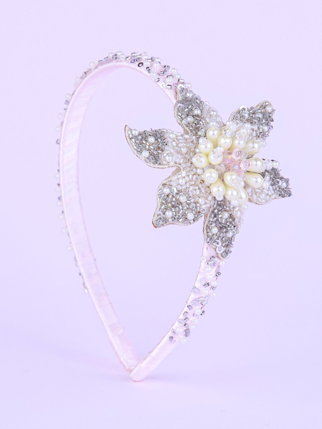 

Choko Girls Embellished Hairband, Transparent