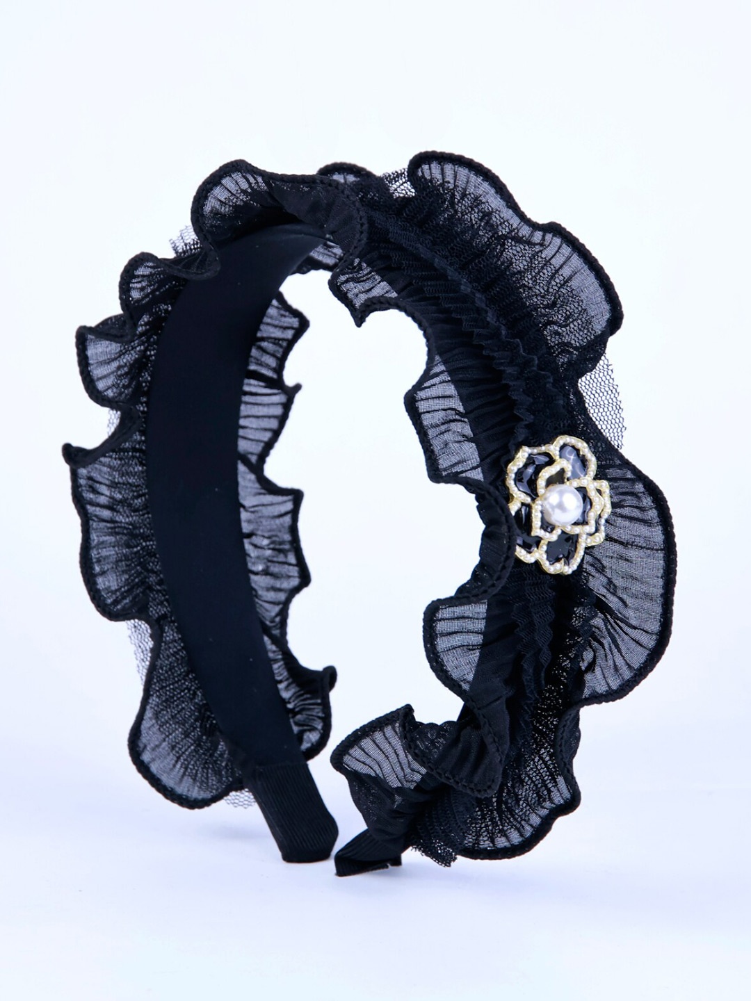 

Choko Girls Embellished Hairband, Black
