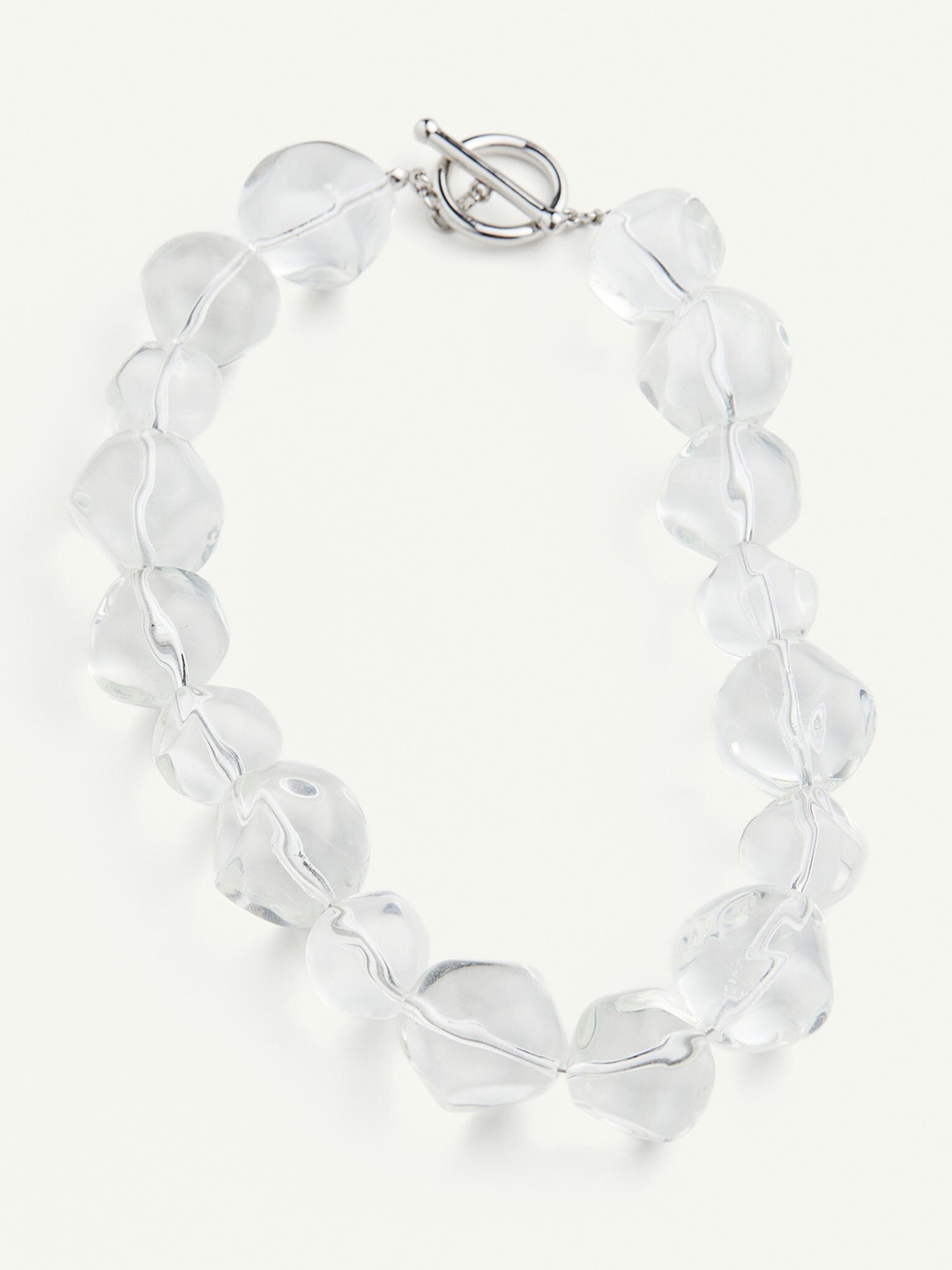 

H&M Glass-Bead Necklace, Transparent