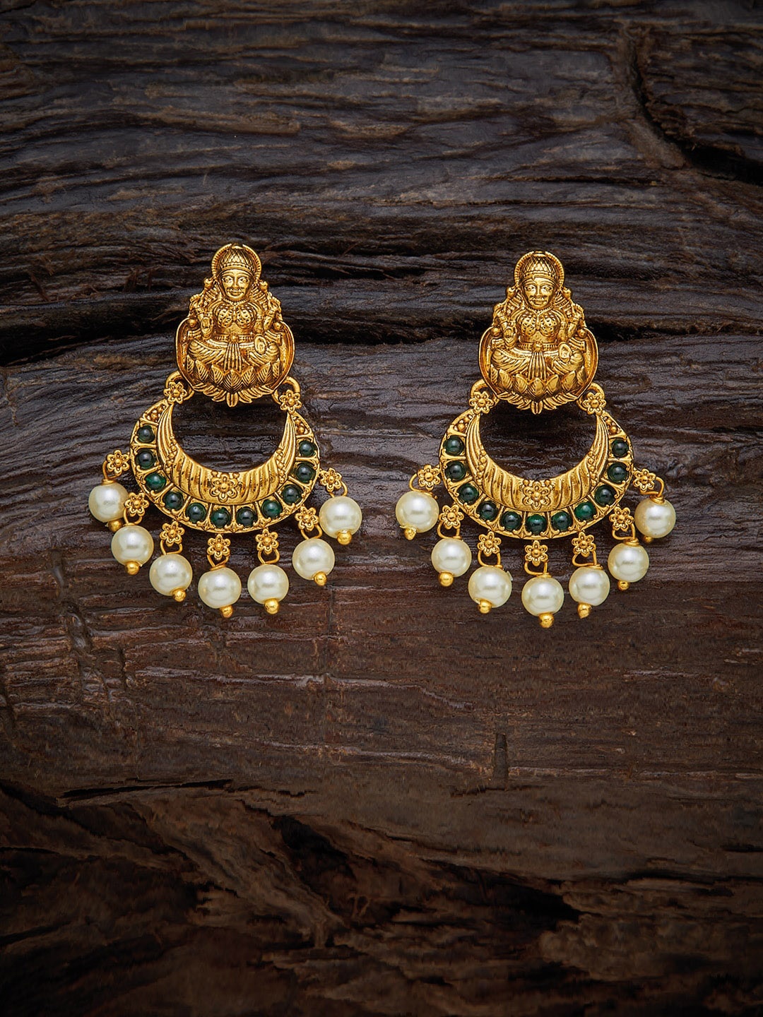 

Kushal's Fashion Jewellery Gold-Plated Beads Beaded Classic Drop Earrings