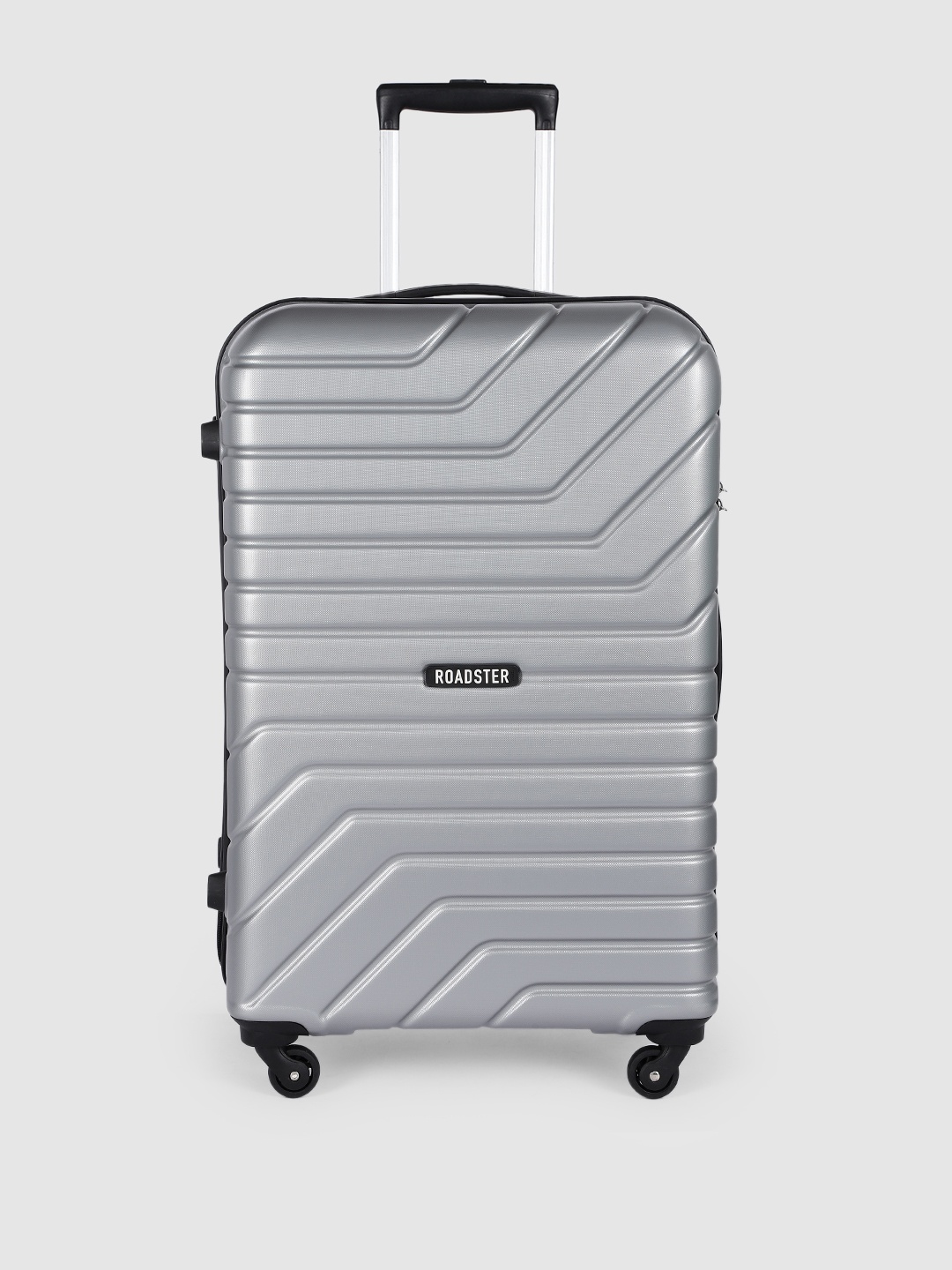 

Roadster Bent Large Trolley Suitcase, Silver