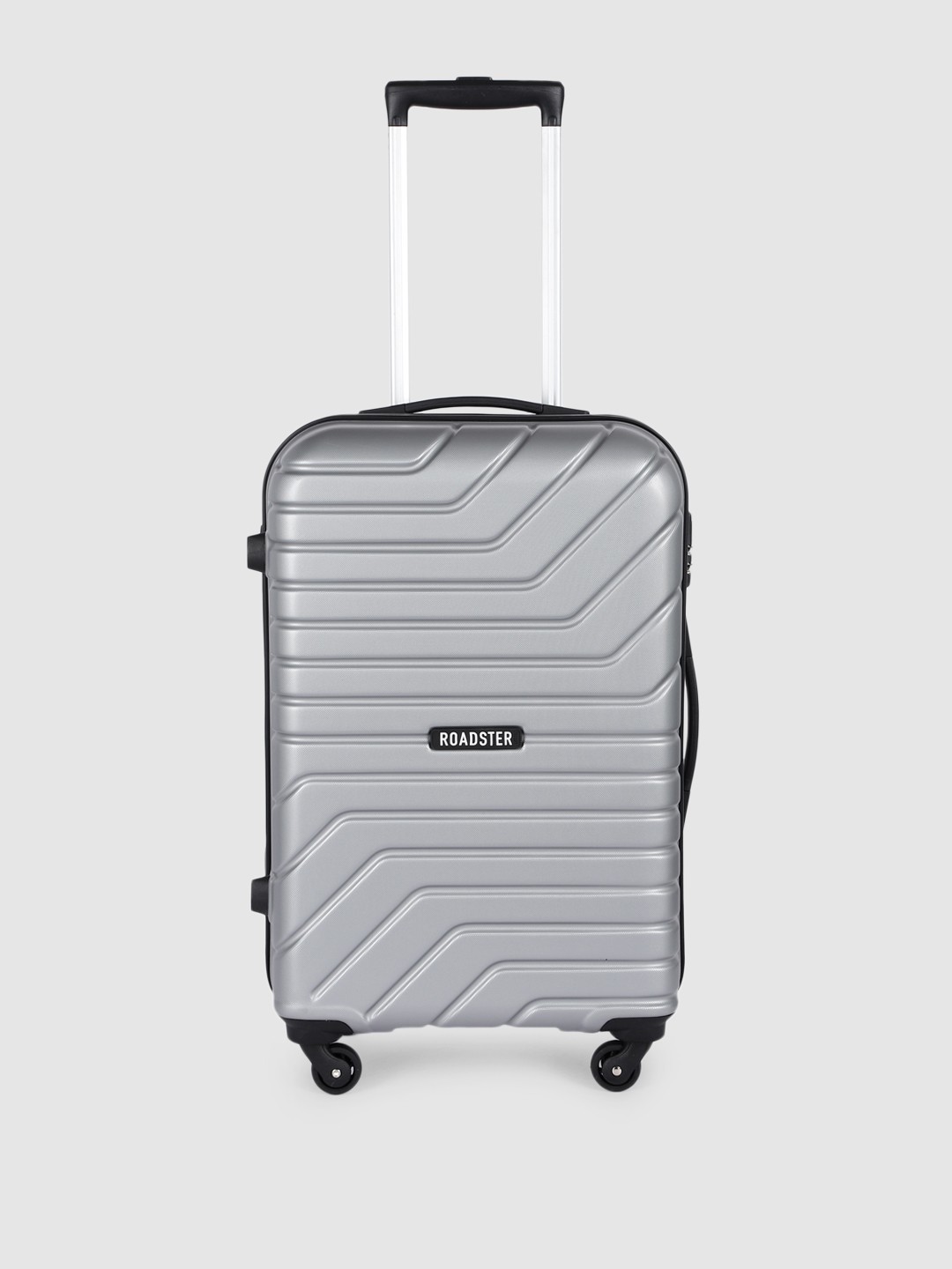 

Roadster Bent Medium Trolley Suitcase, Silver