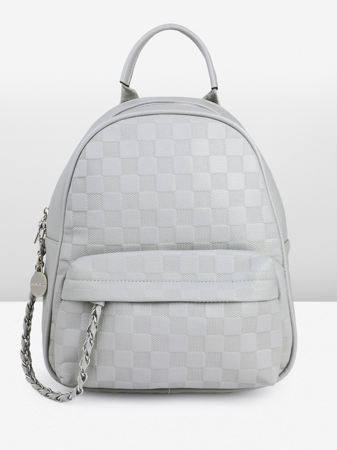 

DressBerry Textured Backpack, Grey
