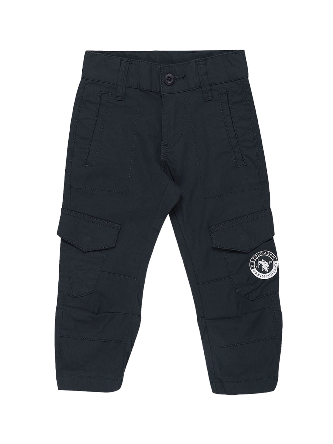 

U.S. Polo Assn. Kids Boys Classic Slim Fit Cargos Trousers, Blue
