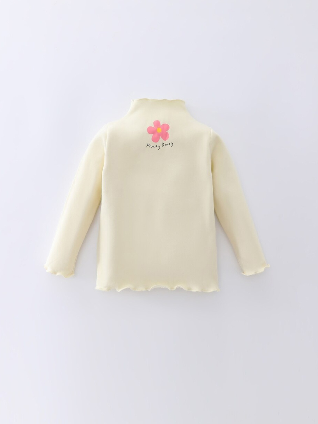 

StyleCast Girls Floral Printed Sweater, Beige