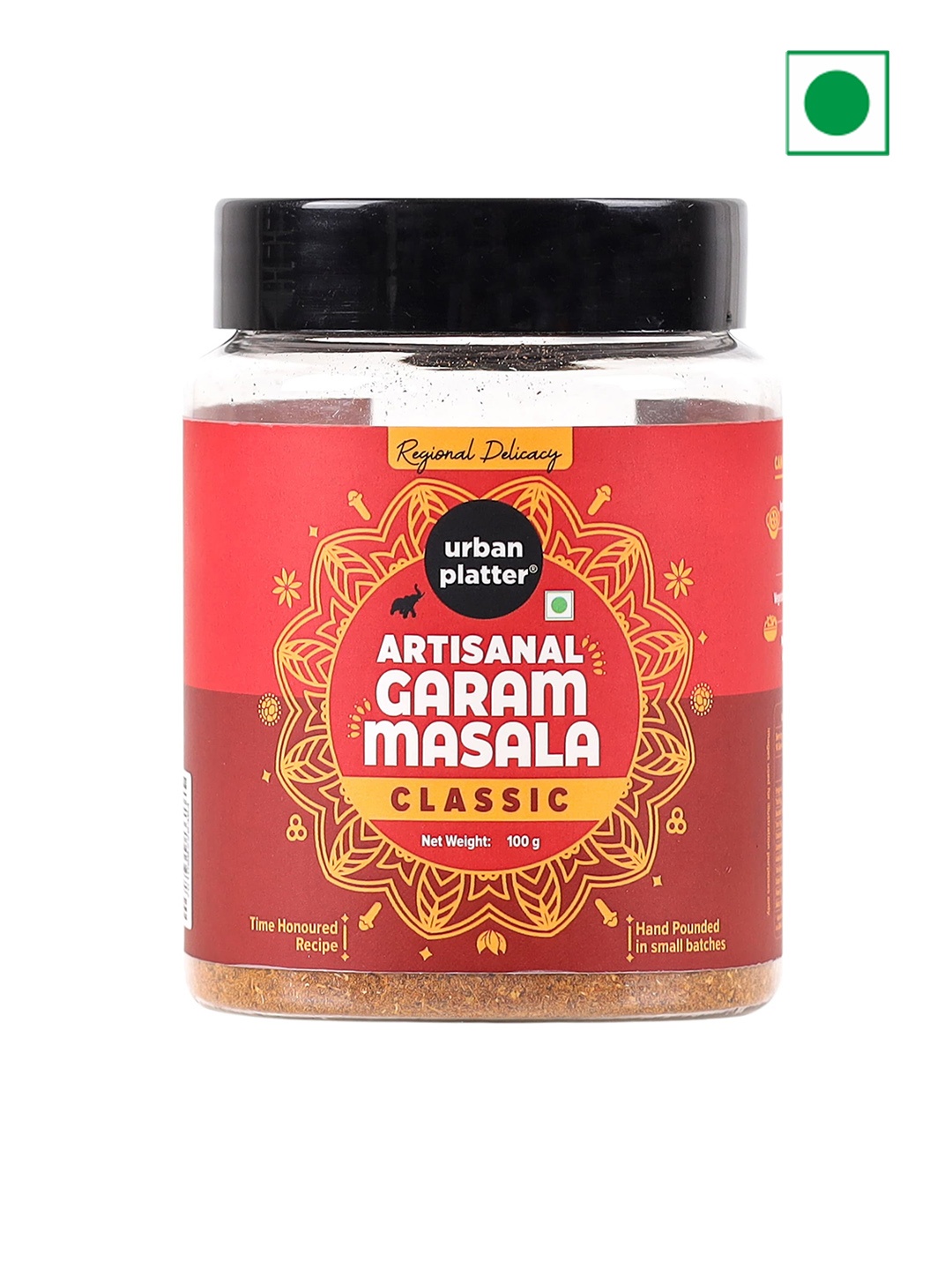 

URBAN PLATTER Artisanal Garam Masala Classic 100 G, Brown