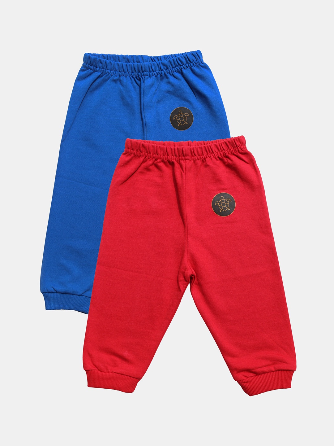 

BAESD Infants Kids Pack Of 2 Pure Cotton Joggers, Red