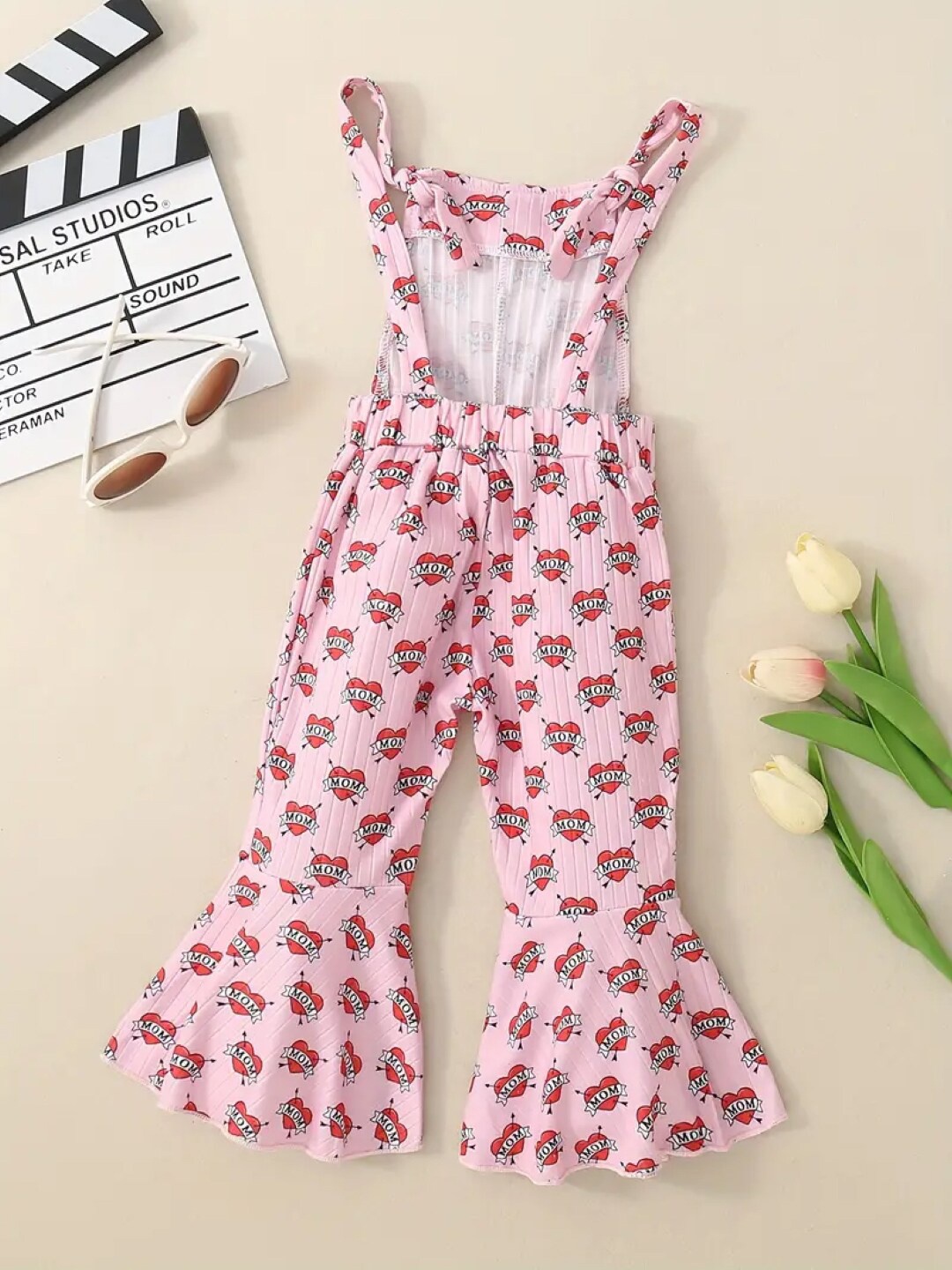 

StyleCast Pink Girls Printed Basic Jumpsuit