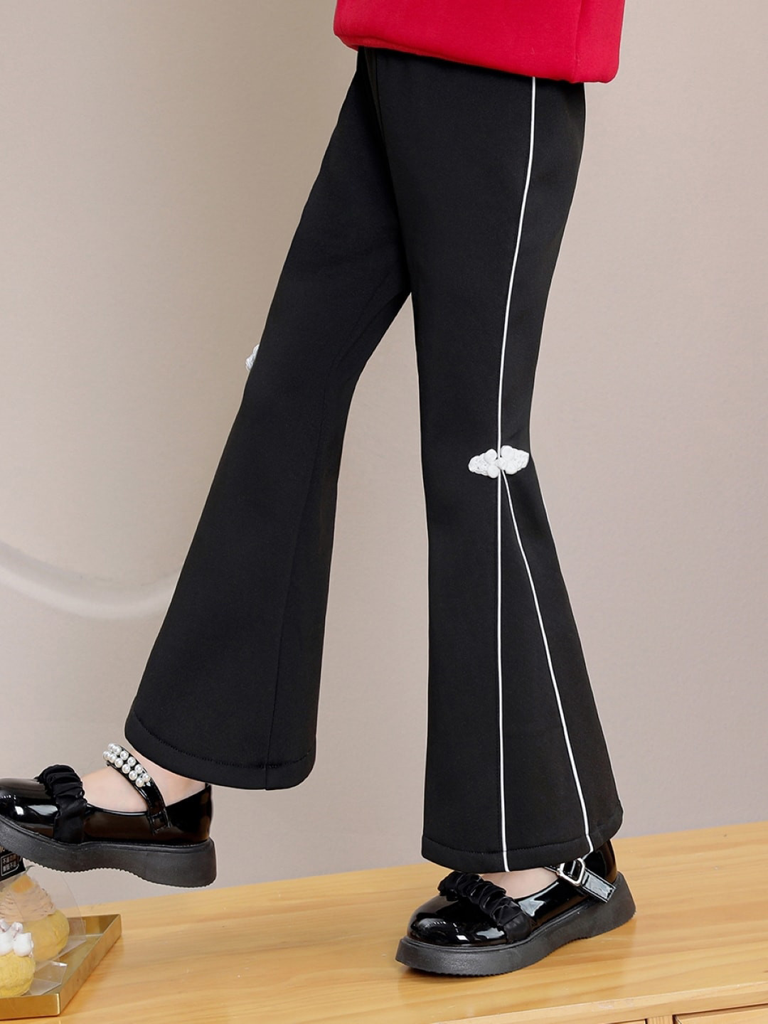 

StyleCast Girls Black Tailored Slim Fit Bootcut Trouser