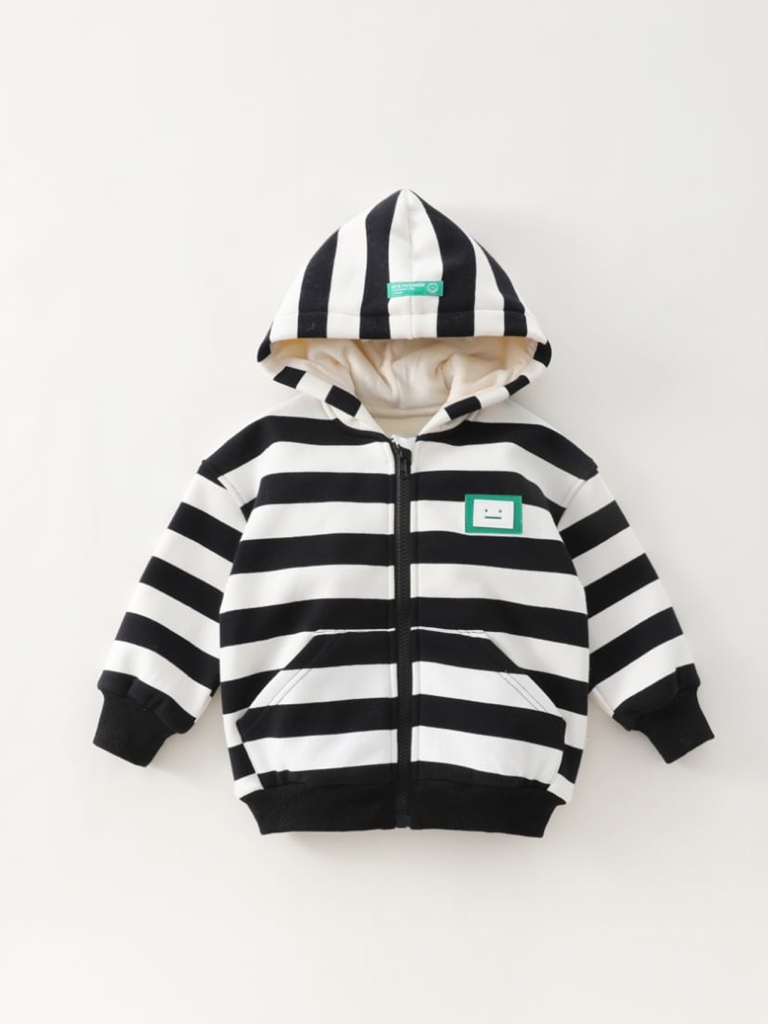

StyleCast Black Girls Striped Crop Bomber Jacket