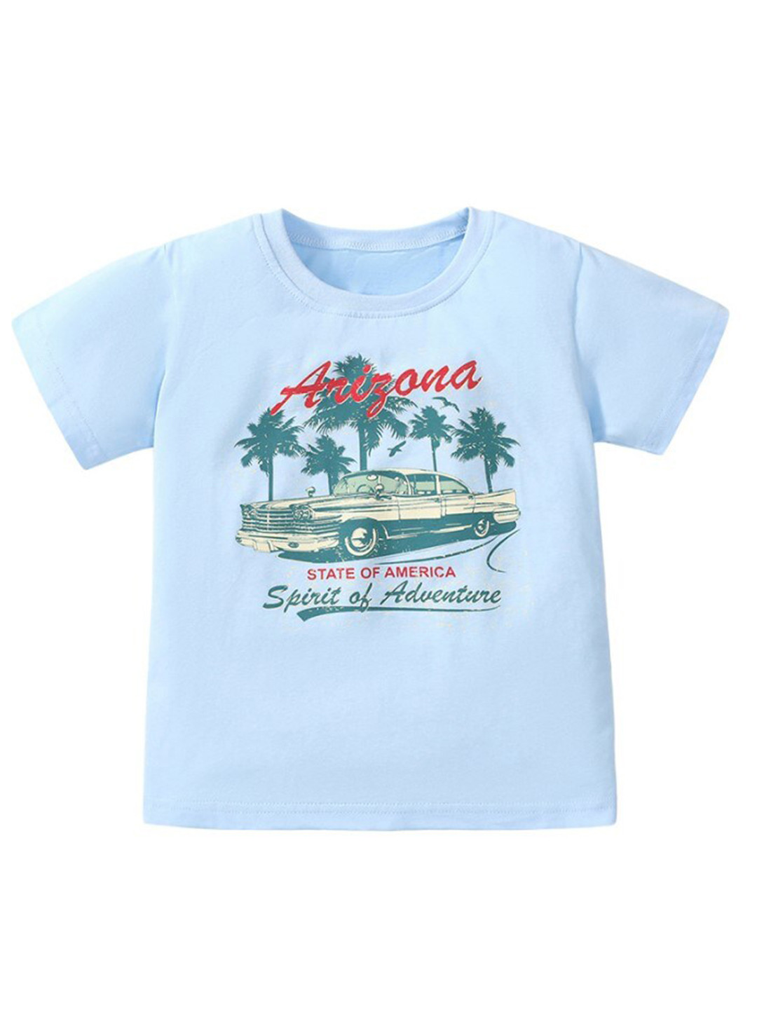 

StyleCast x Revolte Kids Graphic Printed Cotton T-Shirt, Blue