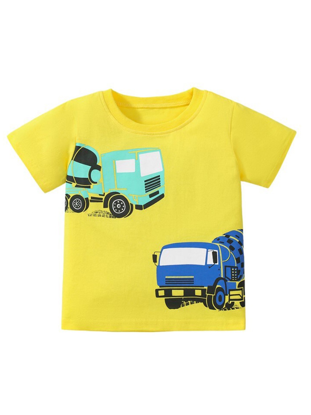 

StyleCast x Revolte Boys Graphic Printed Cotton T-Shirt, Yellow