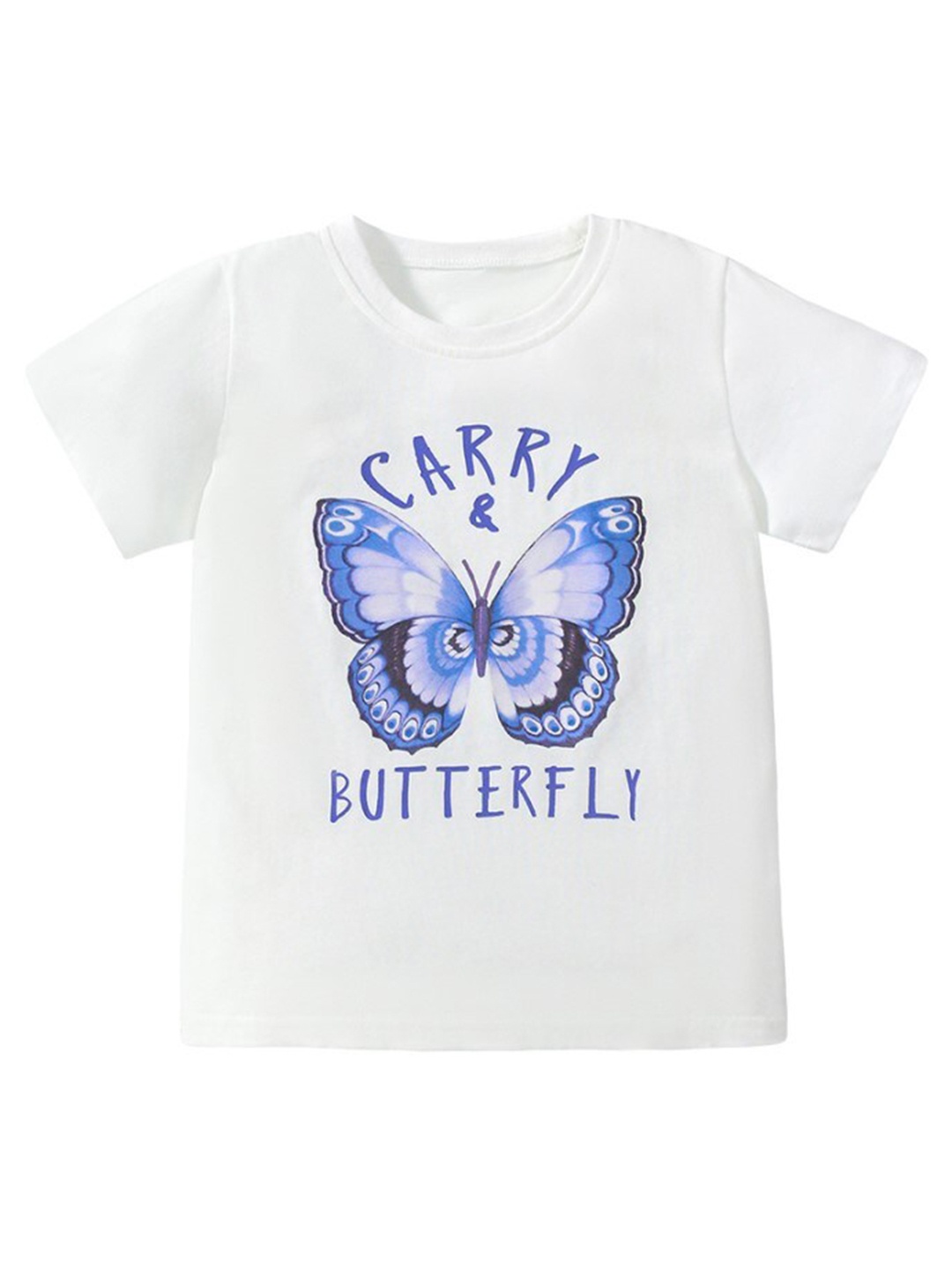 

StyleCast x Revolte Girls Graphic Printed Cotton T-Shirt, White
