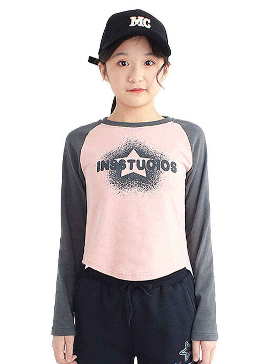 

StyleCast x Revolte Typography Printed Cotton Tshirts, Pink