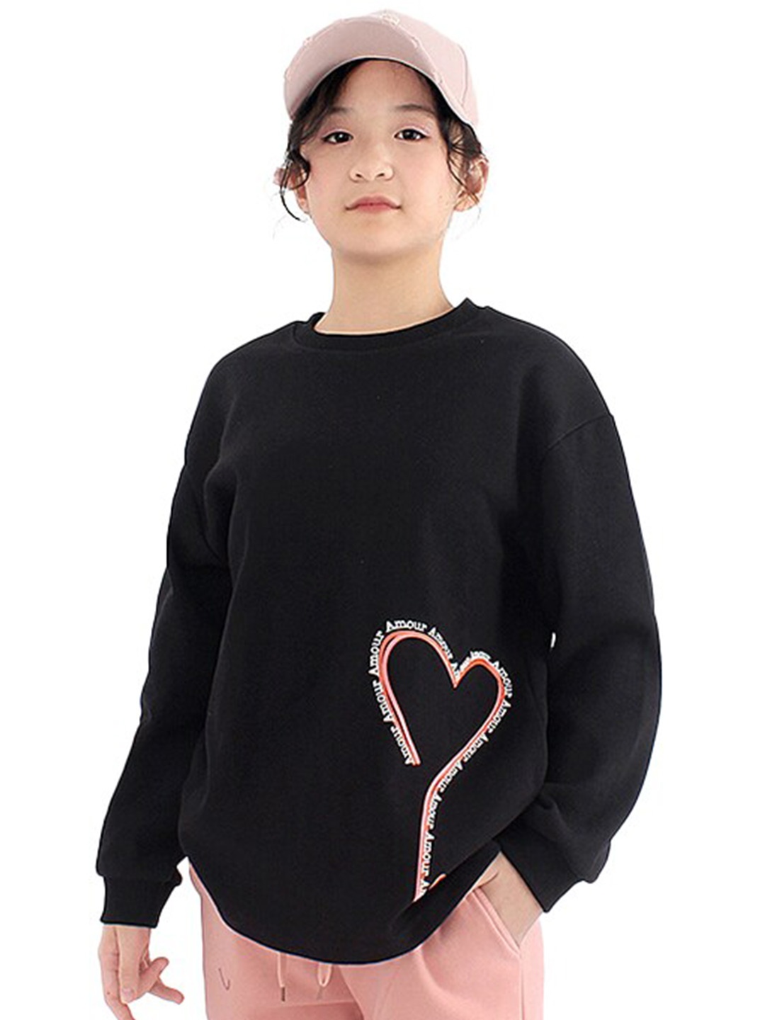 

StyleCast x Revolte Round Neck Cotton Top, Black