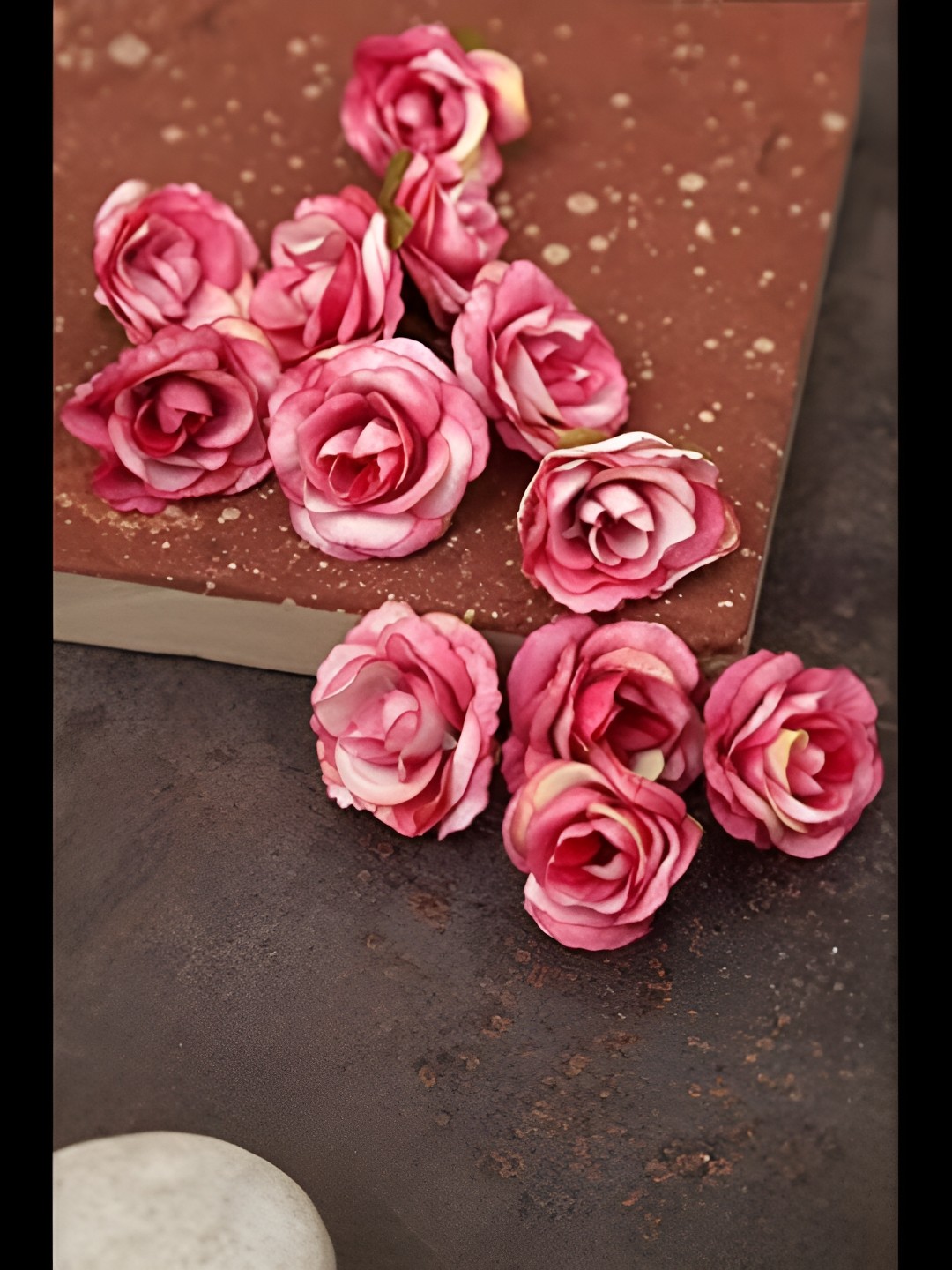 

Satyam Kraft Pink 12 Pcs Peony Artificial Flower